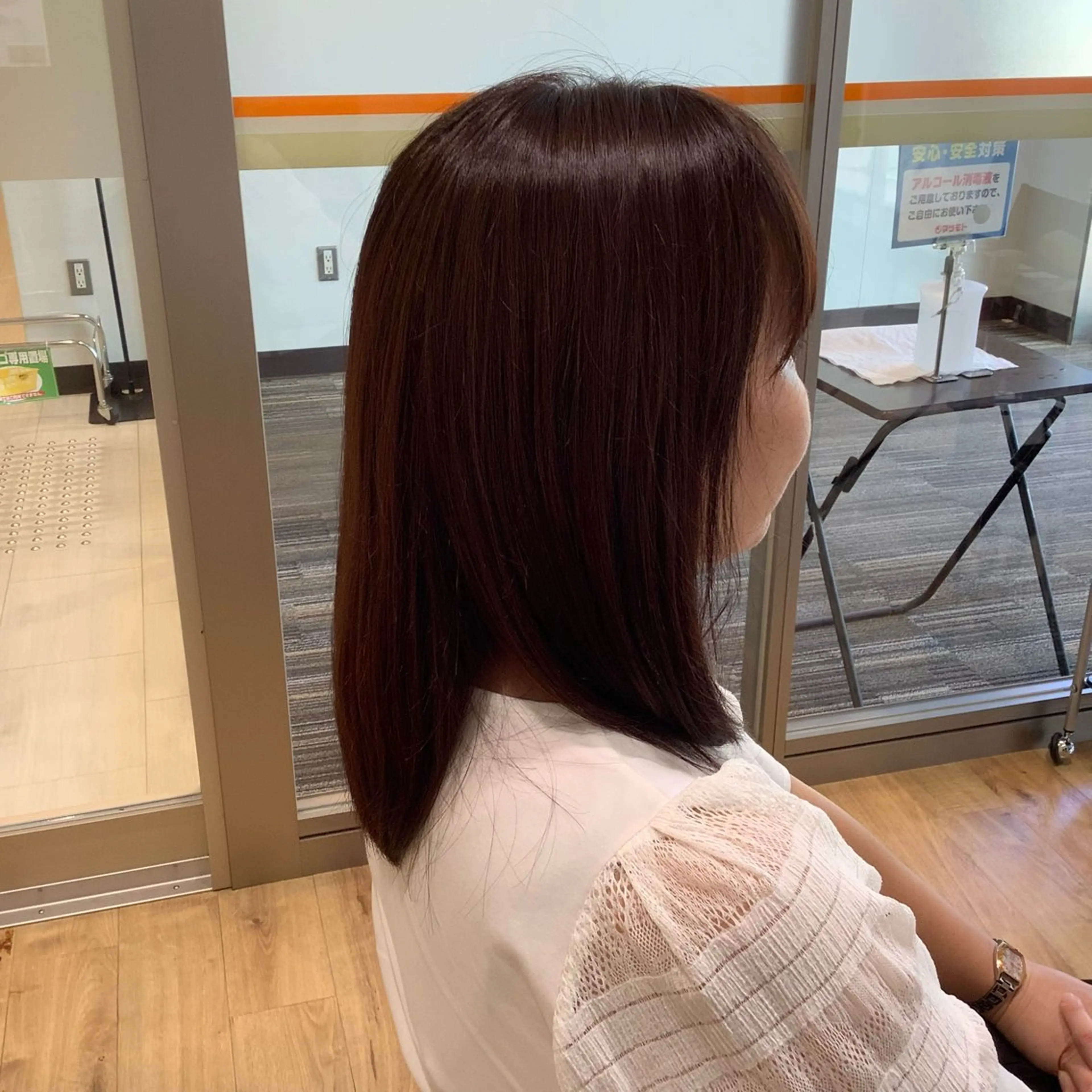 ミディアム カラー カット ヘアカラー エイジングケア特化 美容師✂️山崎竜二のヘアスタイル