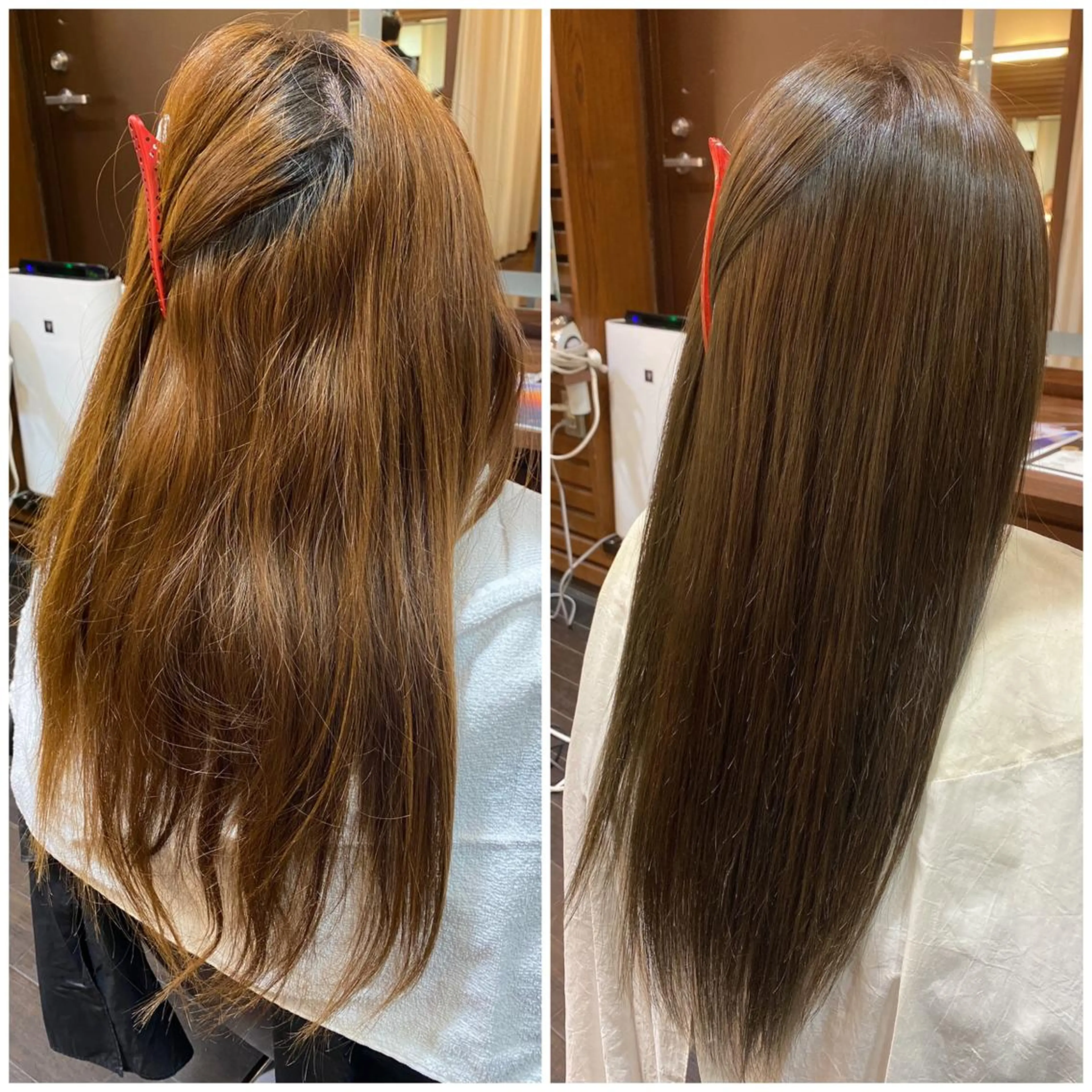 ロング カット トリートメント ヘッドスパ 韓国レイヤー/ 顔周り💕田中将吾のヘアスタイル