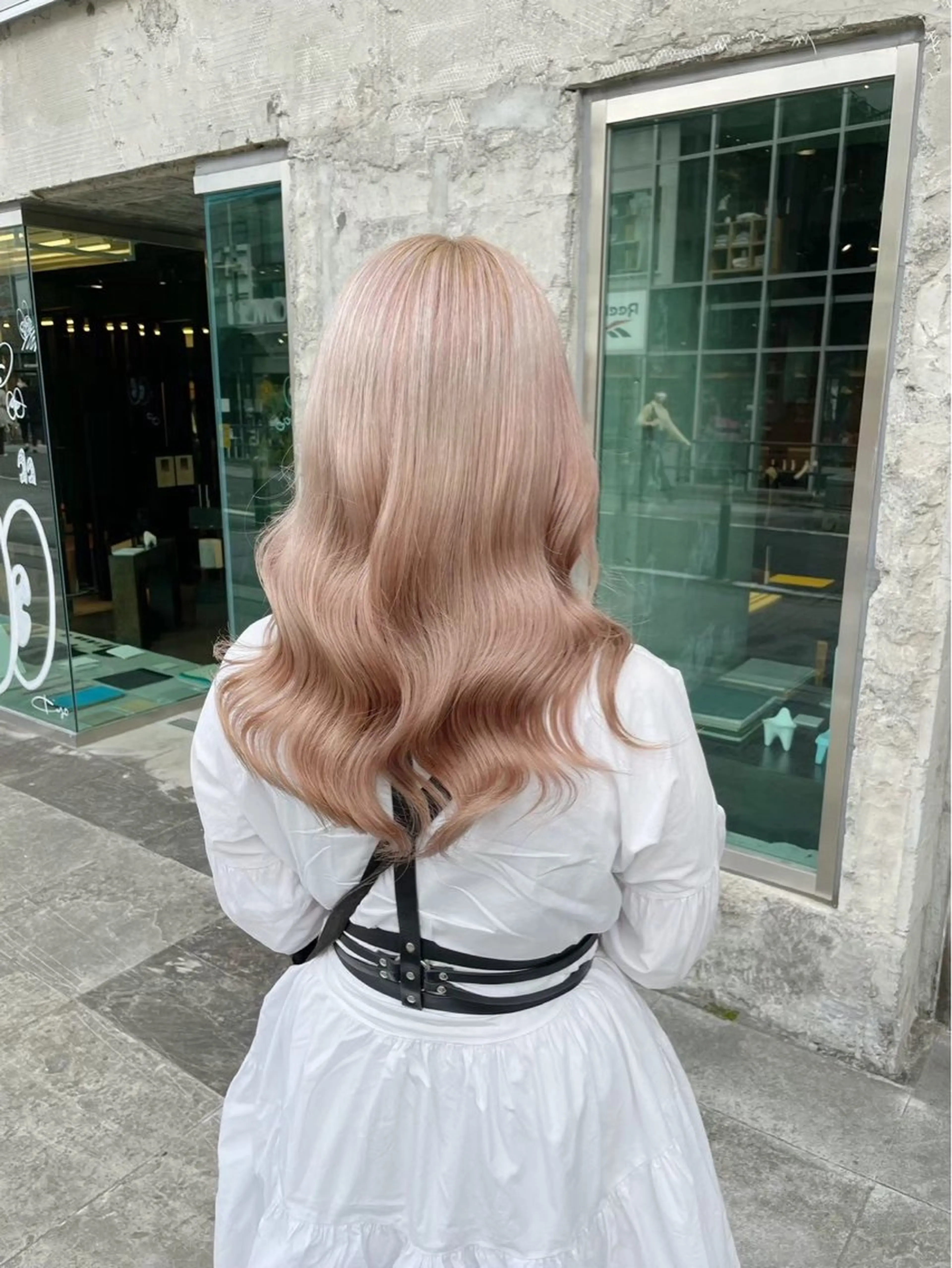 ロング pink hair 🩷mayu🩷のヘアスタイル