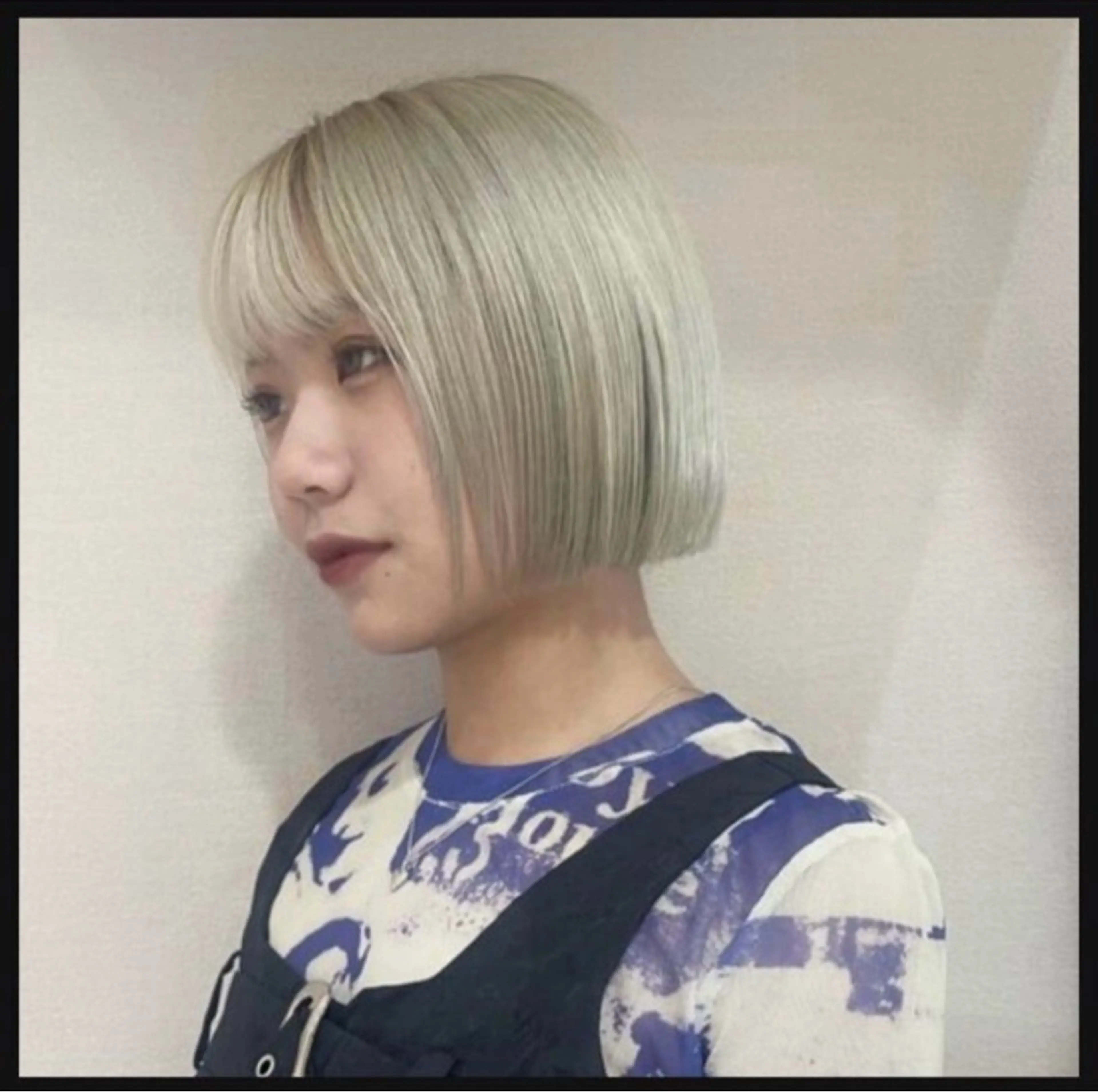 ショート ダメージレスカラー/ 透明感ボブ👑涼介のヘアスタイル
