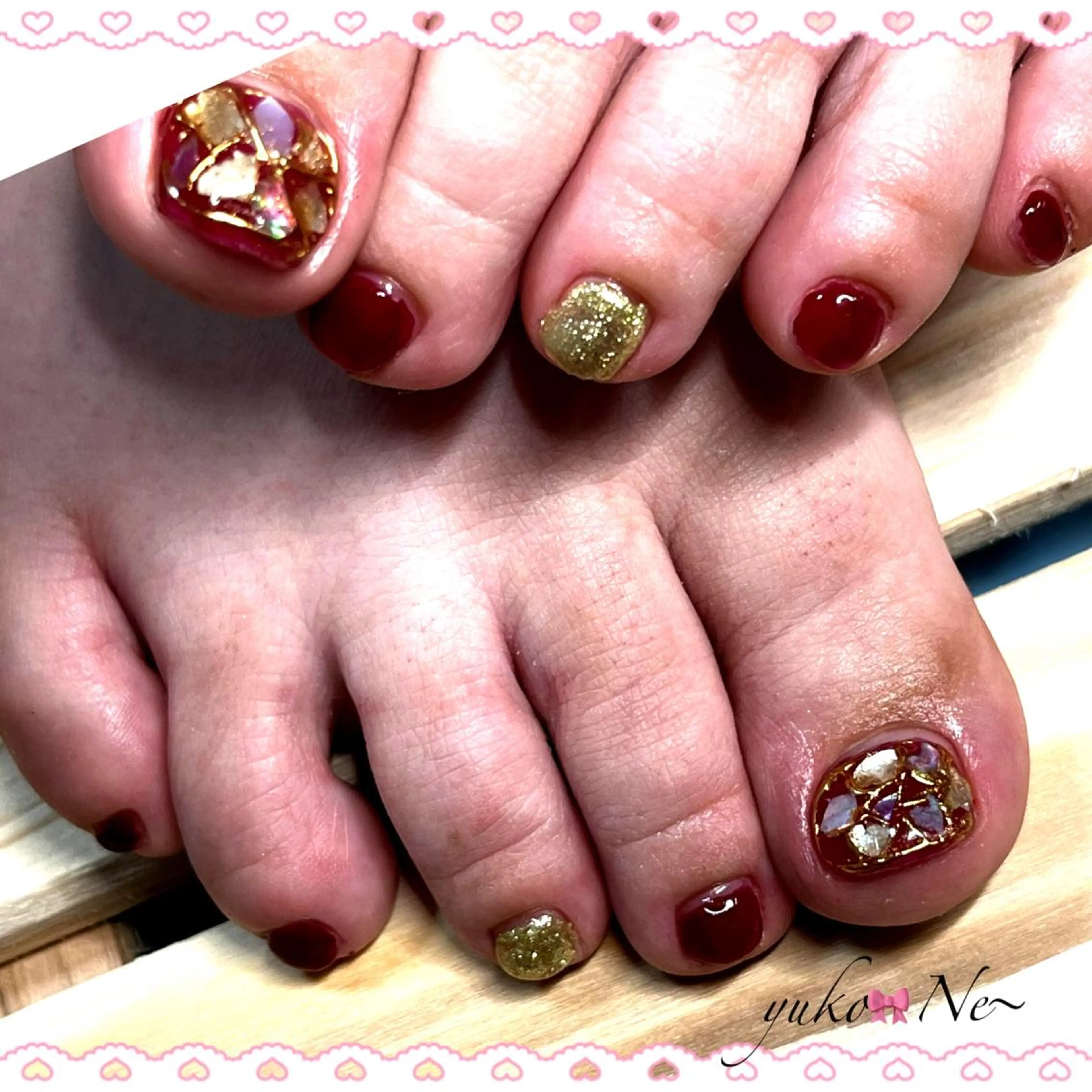 ネイル ハンドネイル Lian Yulilianのネイルデザイン