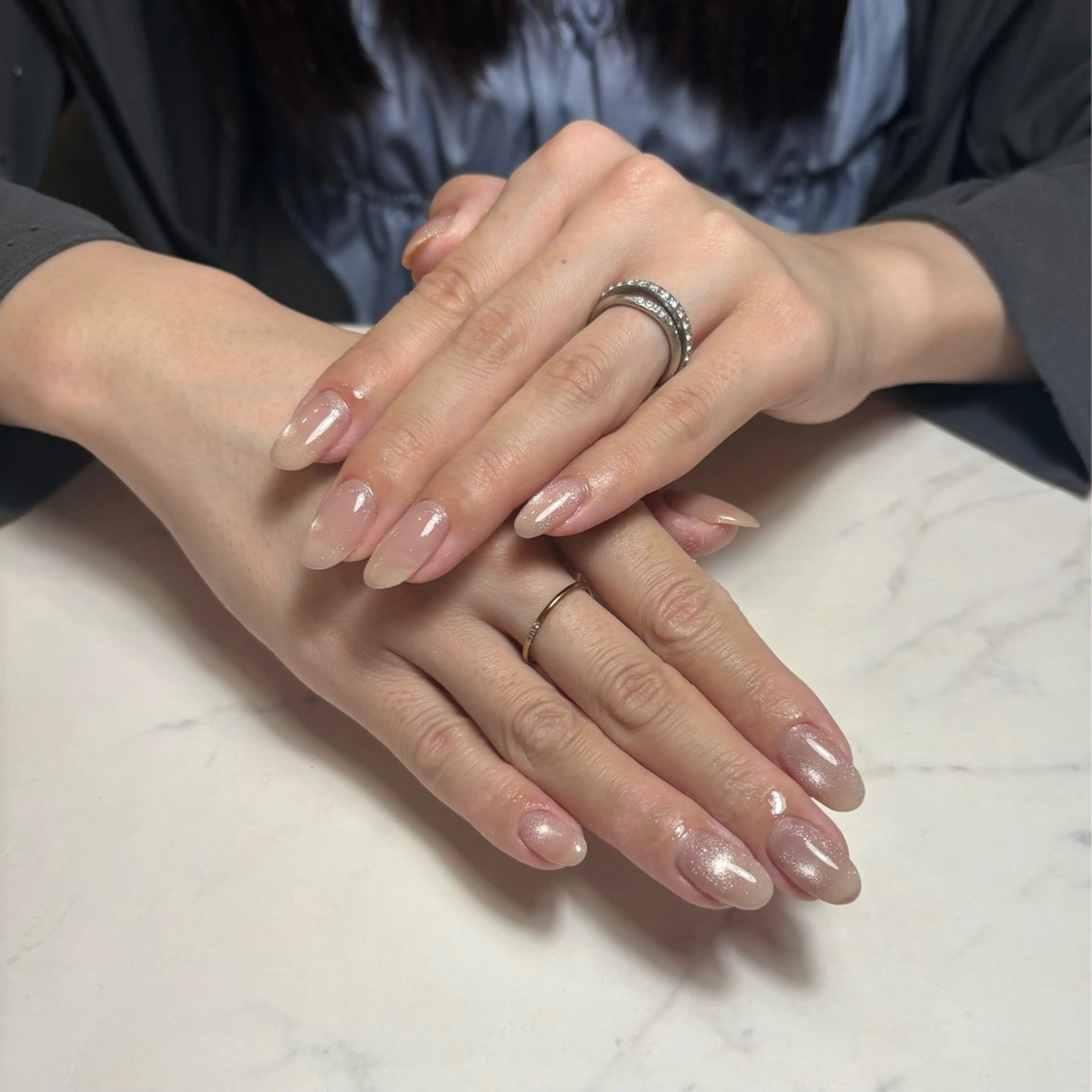 ネイル マグネットネイル 💫 さりのネイルデザイン