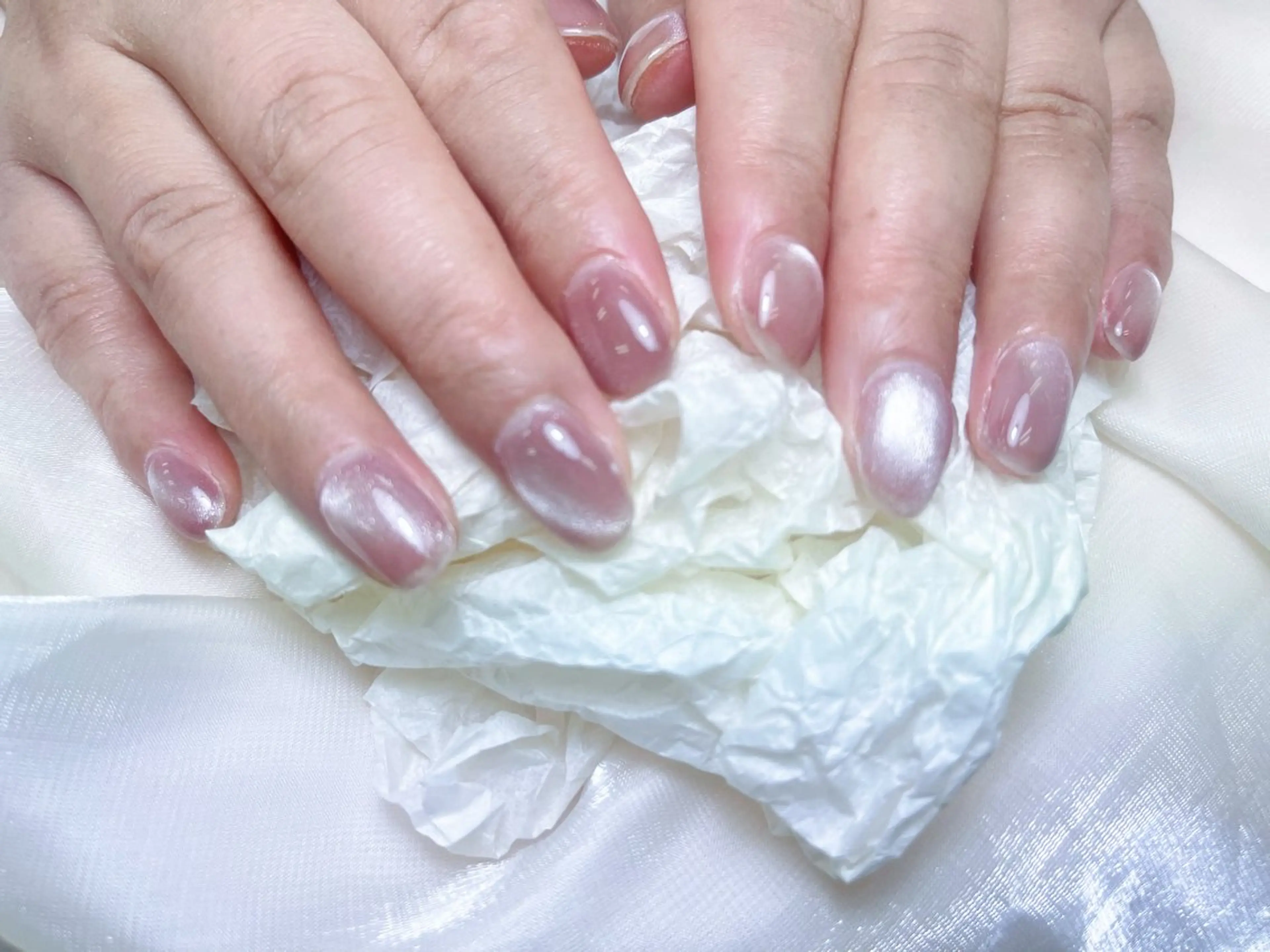 カラー ハンドネイル Lu アンナ サロンのネイルデザイン