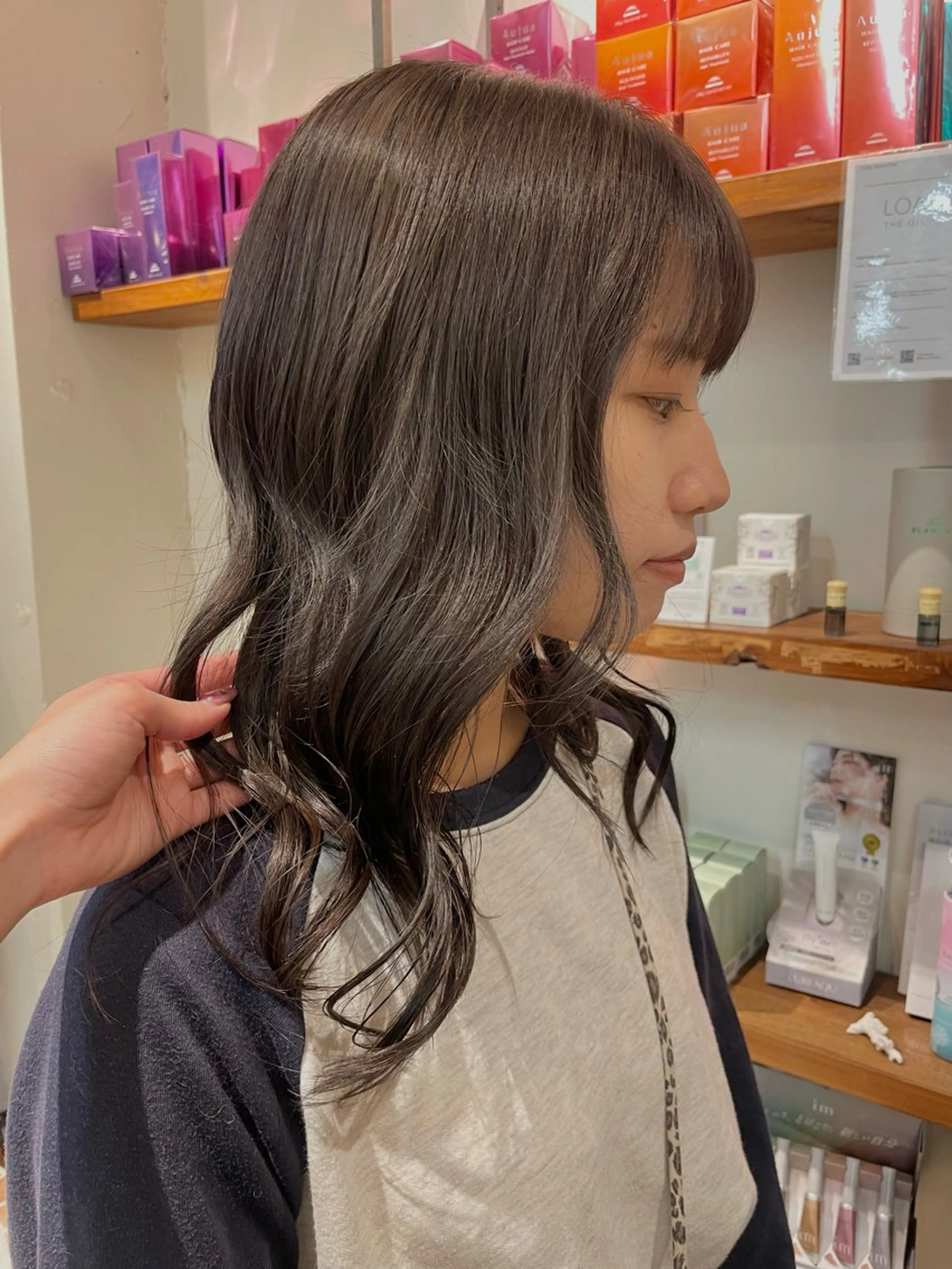 ロング カラー ヘアカラー こいき/赤味消し /艶カラー🎀✨のヘアスタイル