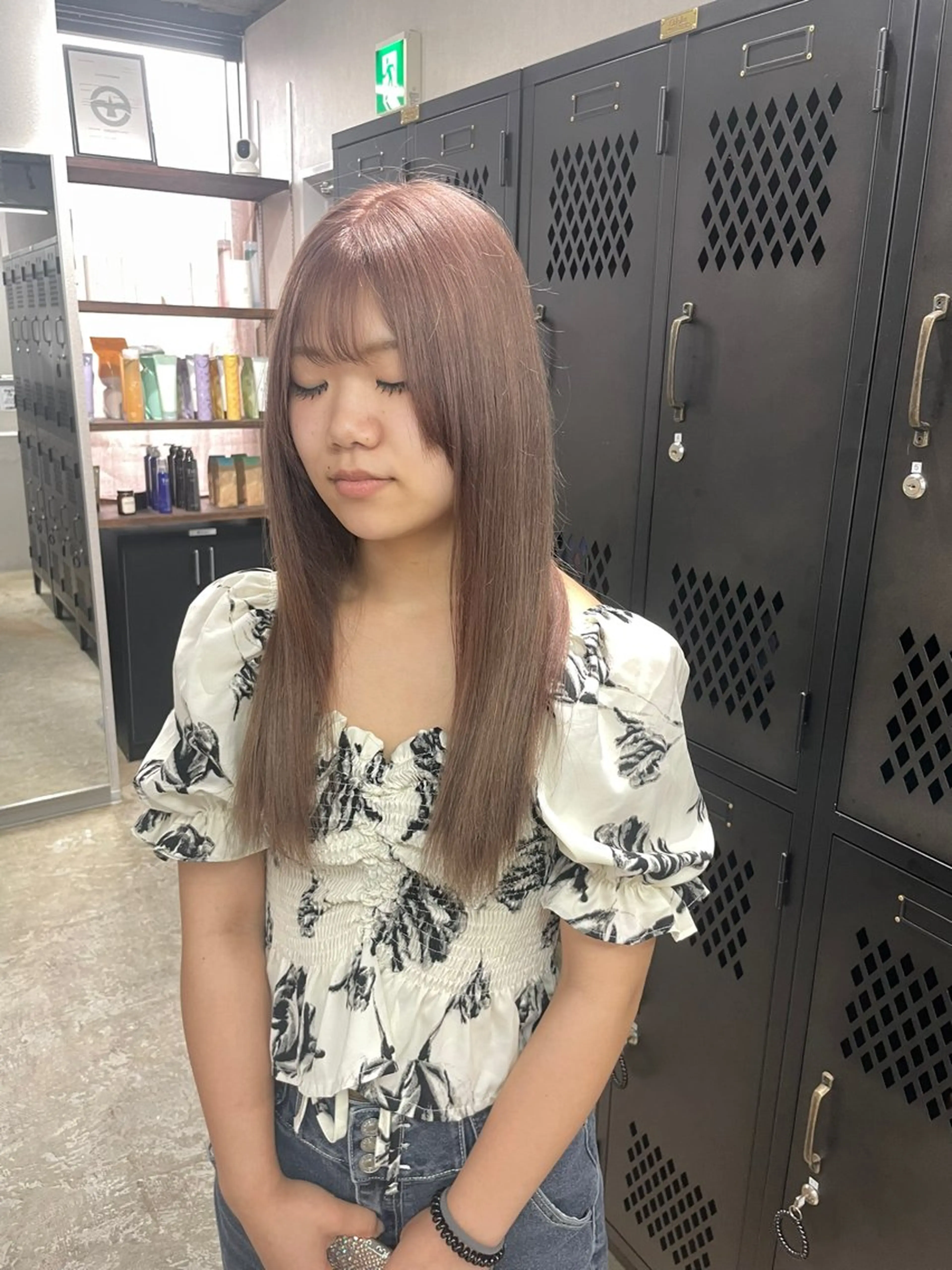 ロング カラー ベージュカラー ブリーチ ミルクティーベージュ ヘアカラー ブレンバイドット所属・ニュアンスカラー/ 🫧レミ(坊主)のヘアスタイル