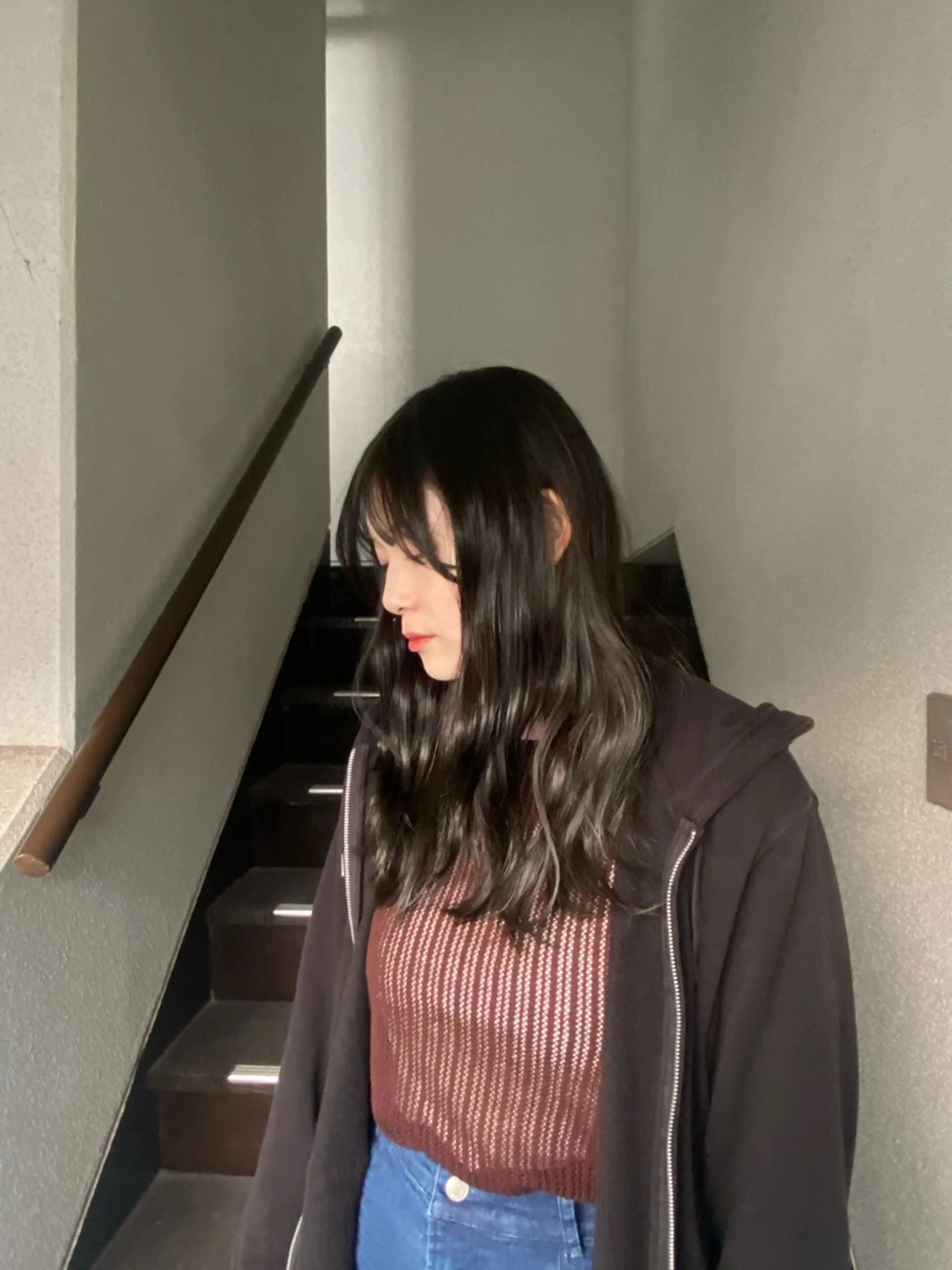 ロング カラー BATON.あずみ /カラー/縮毛矯正のヘアスタイル