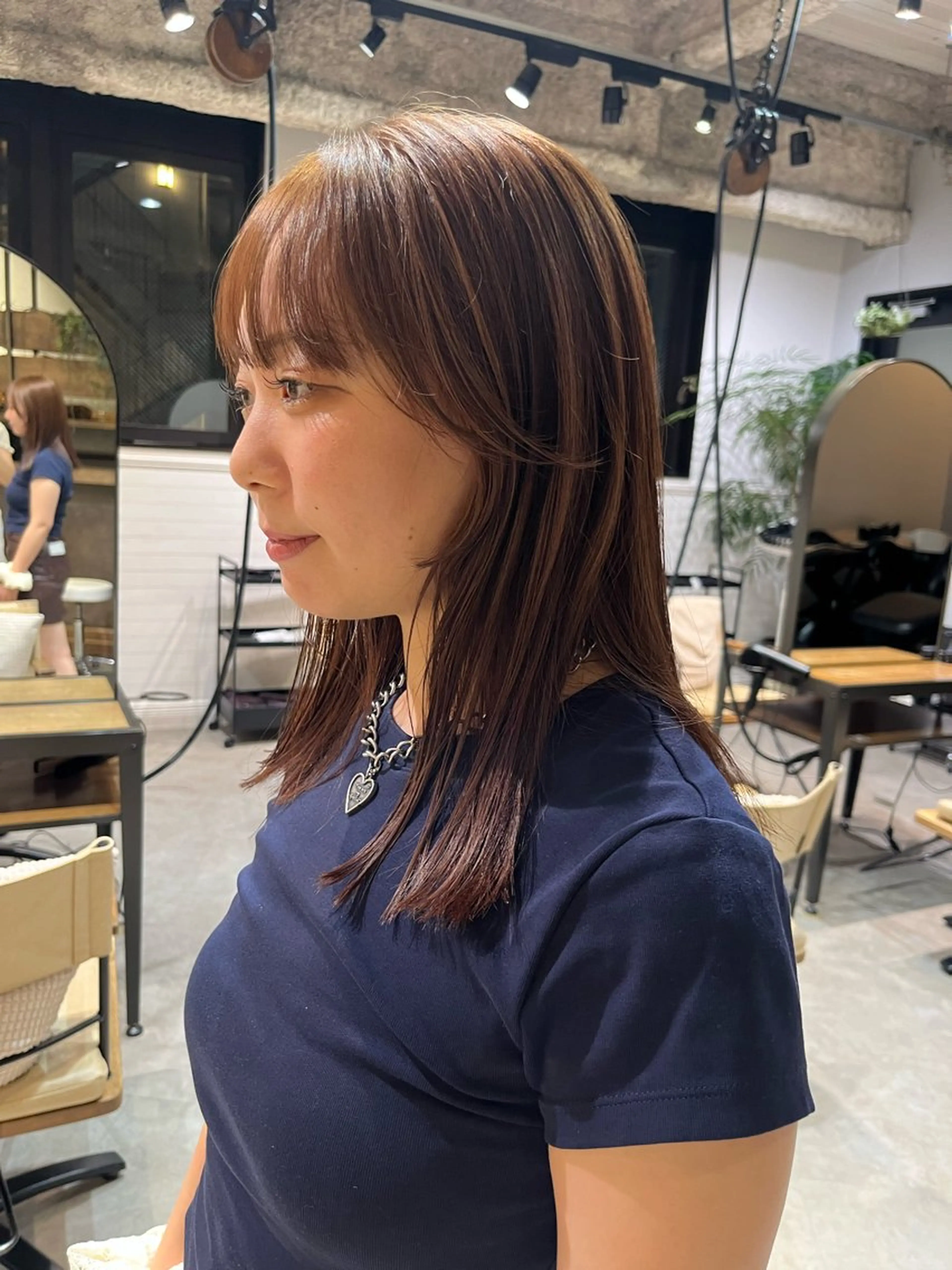 ミディアム 無料カットモデル募集 ／ueno aiのヘアスタイル