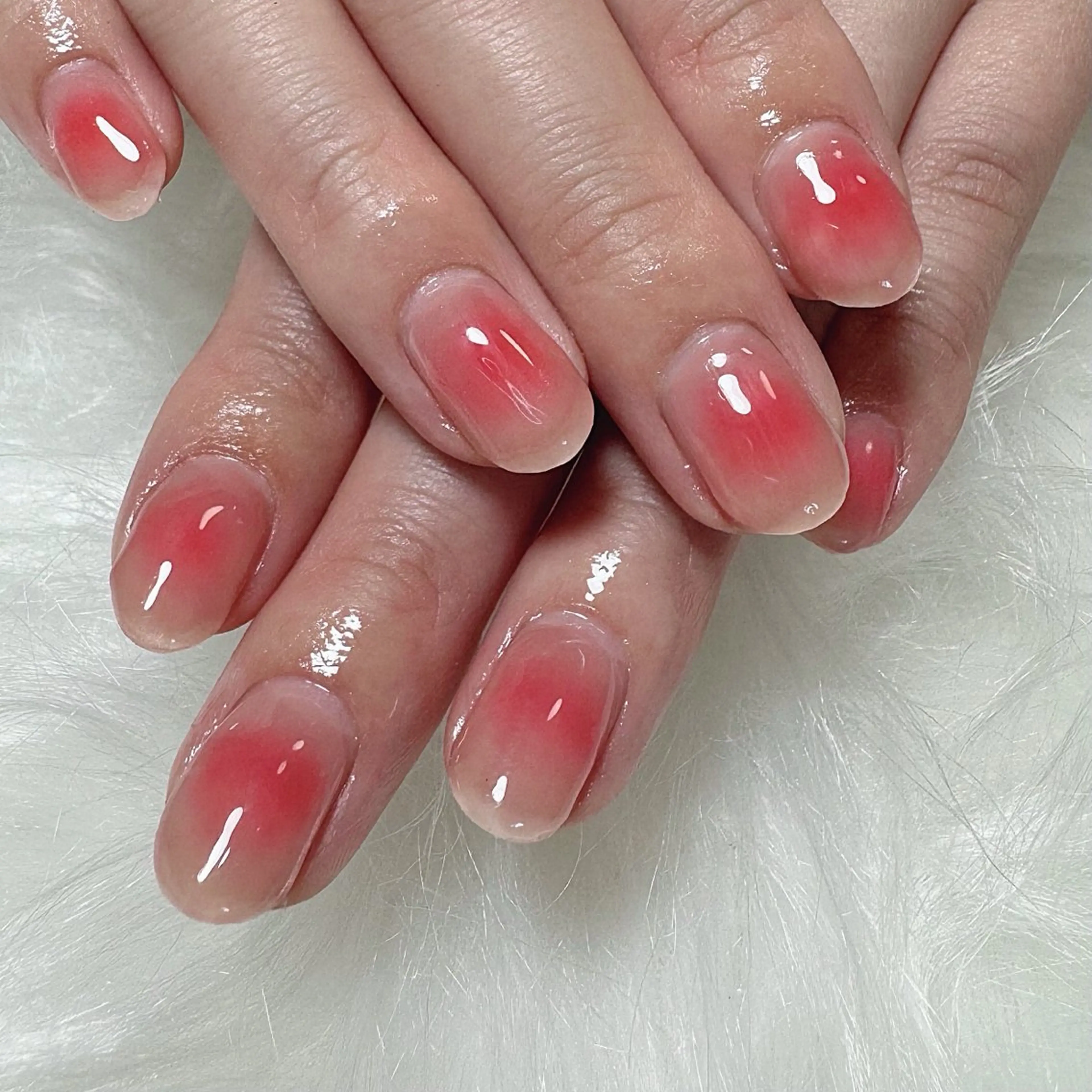 ネイル ハンドネイル シュシュ 🎀 girly nailのネイルデザイン