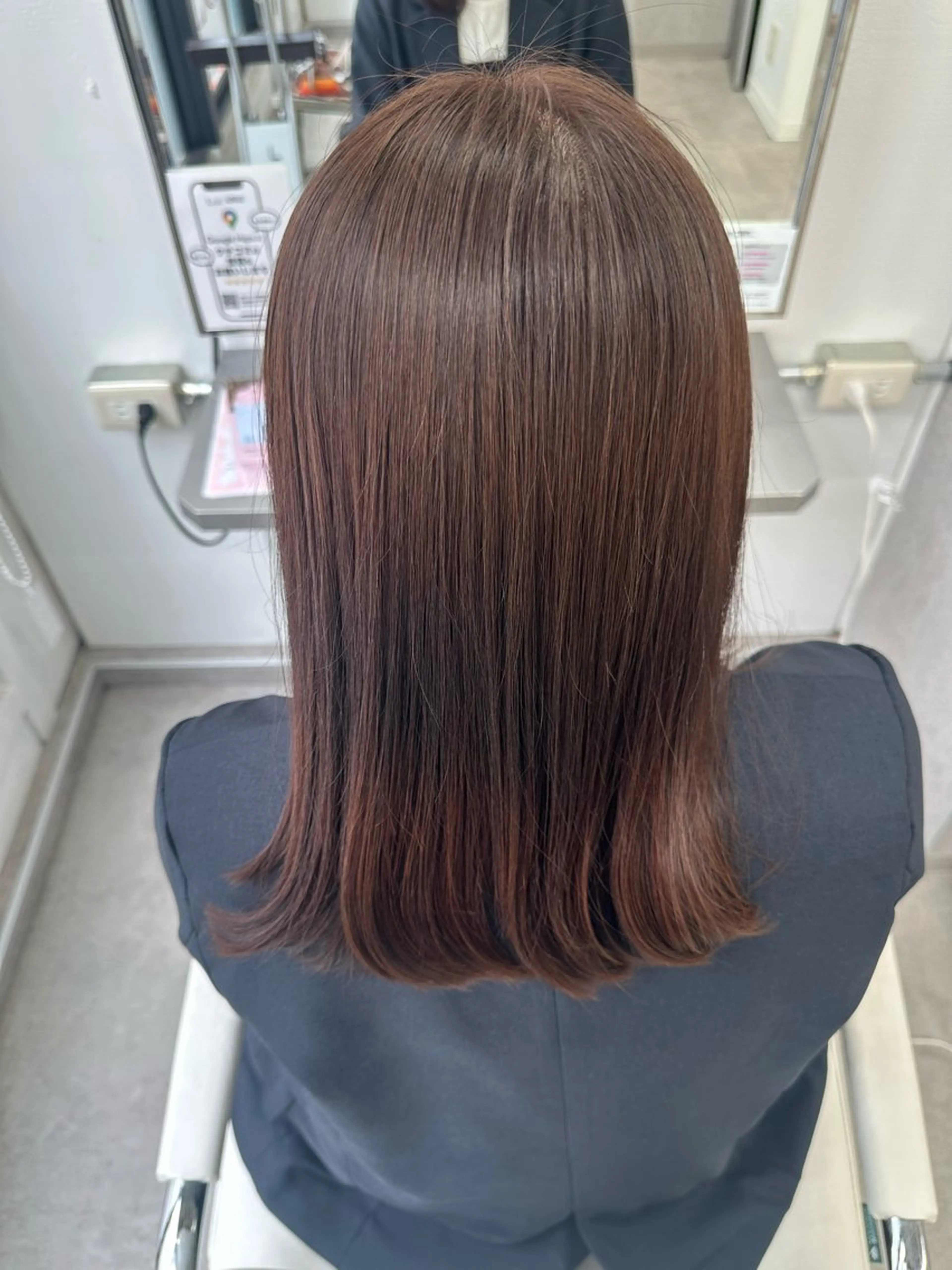セミロング カラー ブラウンカラー 🌟モデル募集 /さら🩷のヘアスタイル