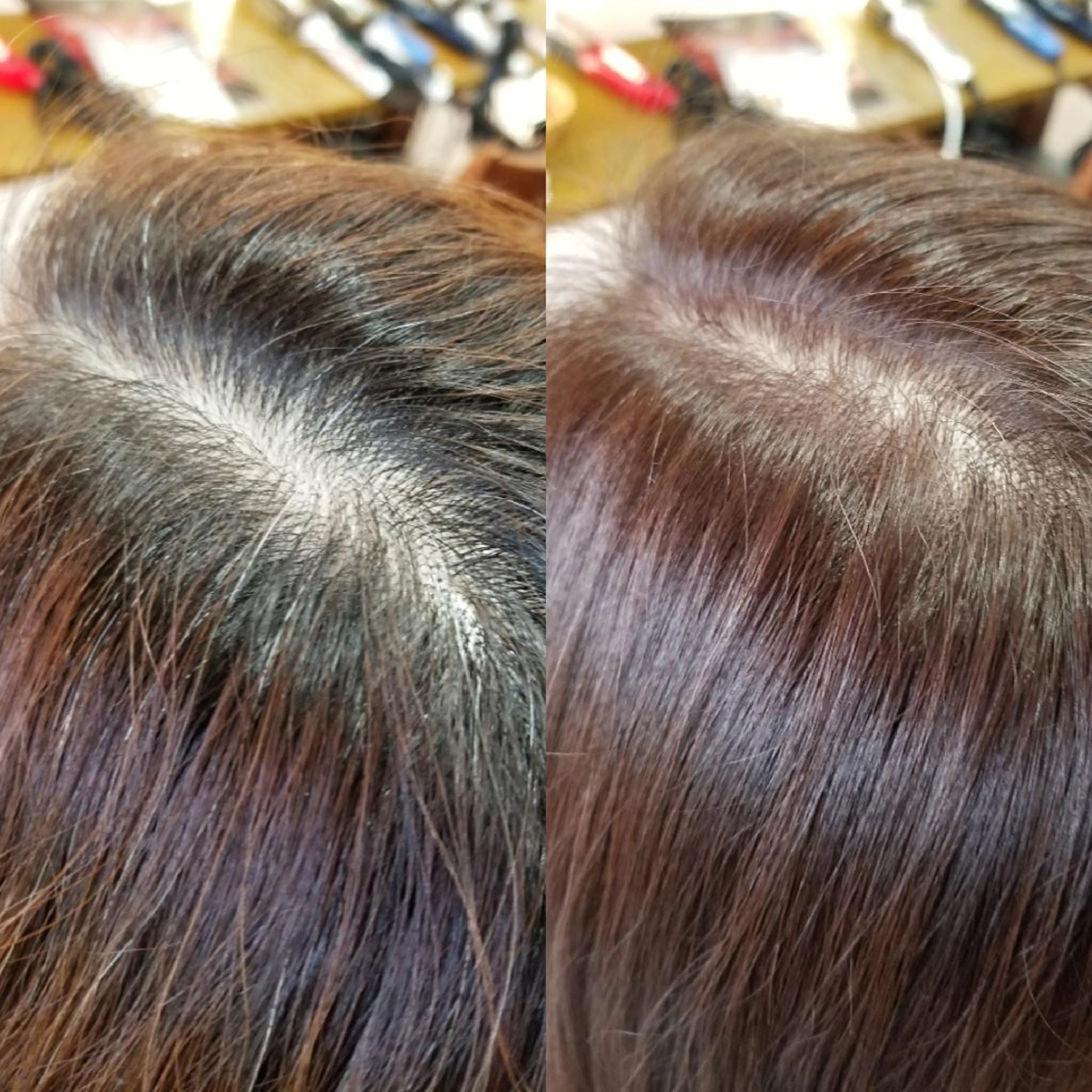 ロング カラー 林 唱子のヘアスタイル