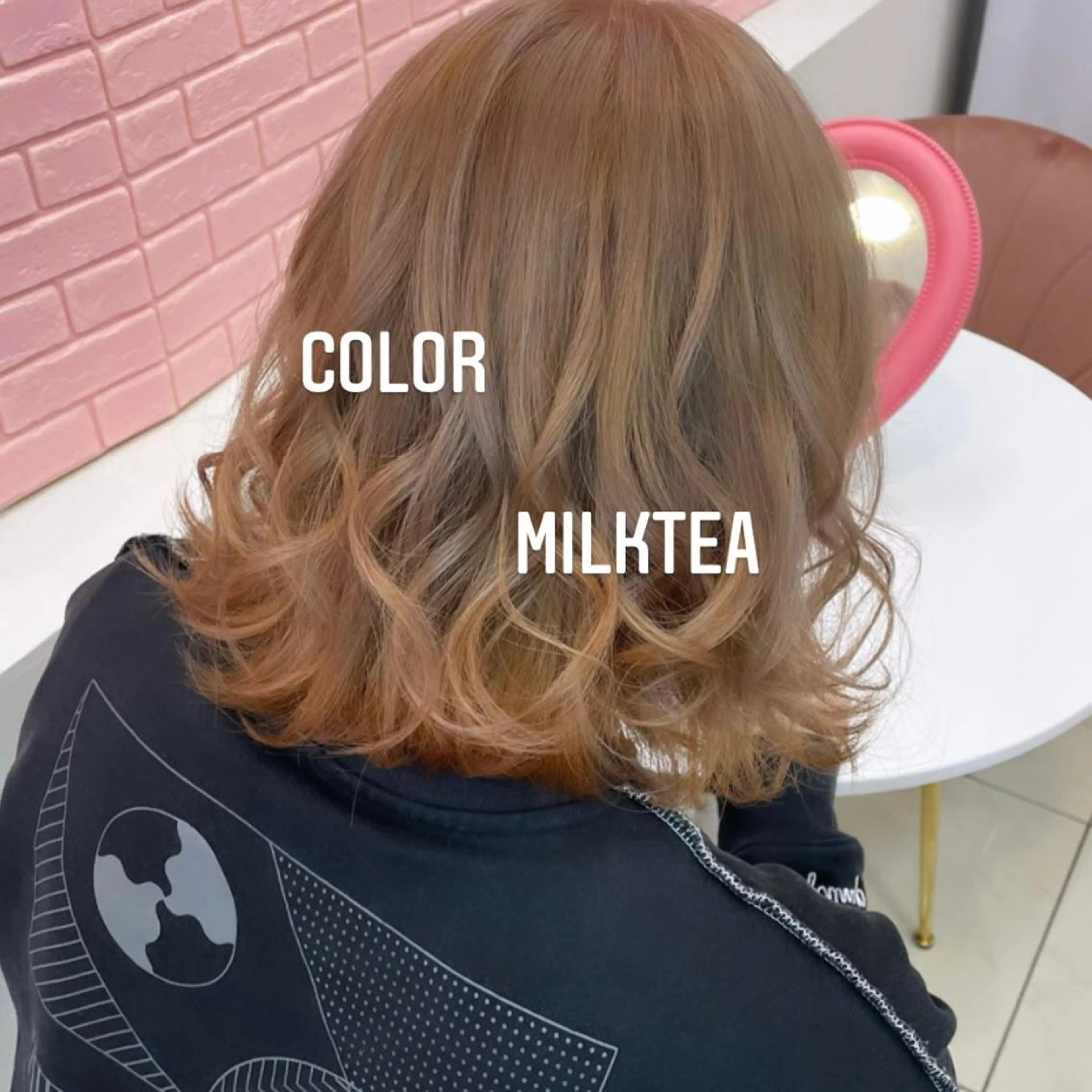 ミディアム カラー ヘアカラー トリートメント エクステ🩵ブリーチ 韓国ヘア🩵KAEのヘアスタイル