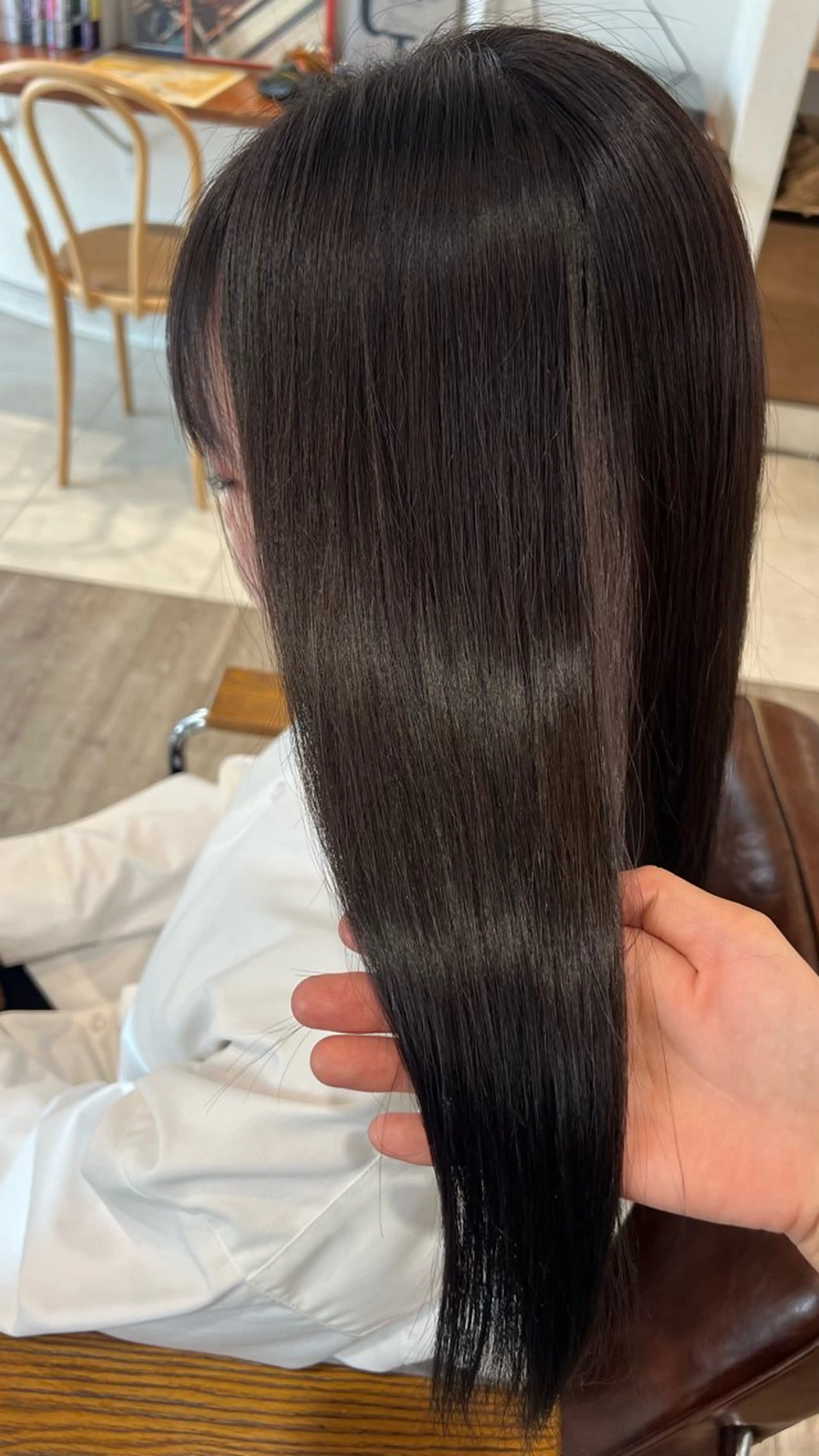 ロング カラー ヘアカラー ミディアムレイヤー/ 艶カラー🎀　emiのヘアスタイル