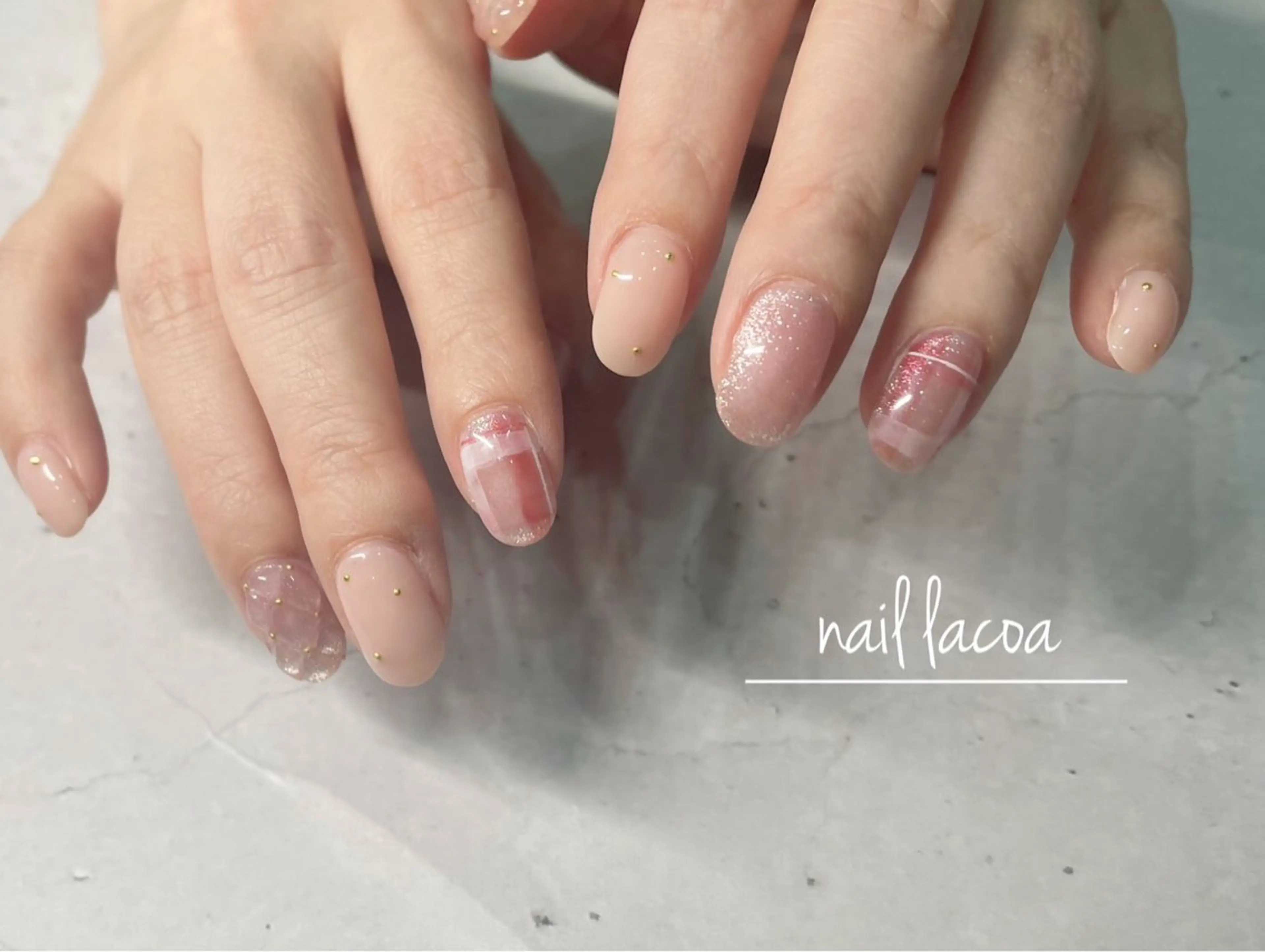 ネイル アートネイル zuzunail -lacoa-のネイルデザイン