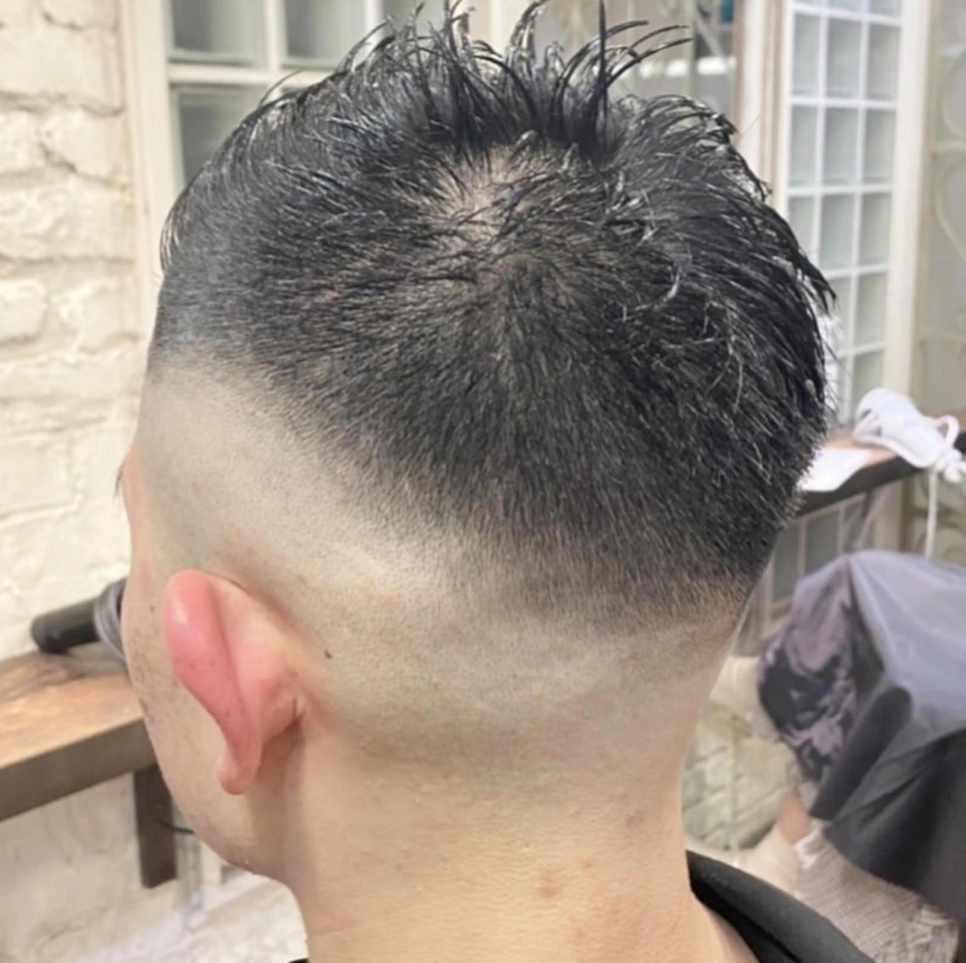 ショート メンズ カット メンズ/フェード/ バーバー/盛山大地のヘアスタイル