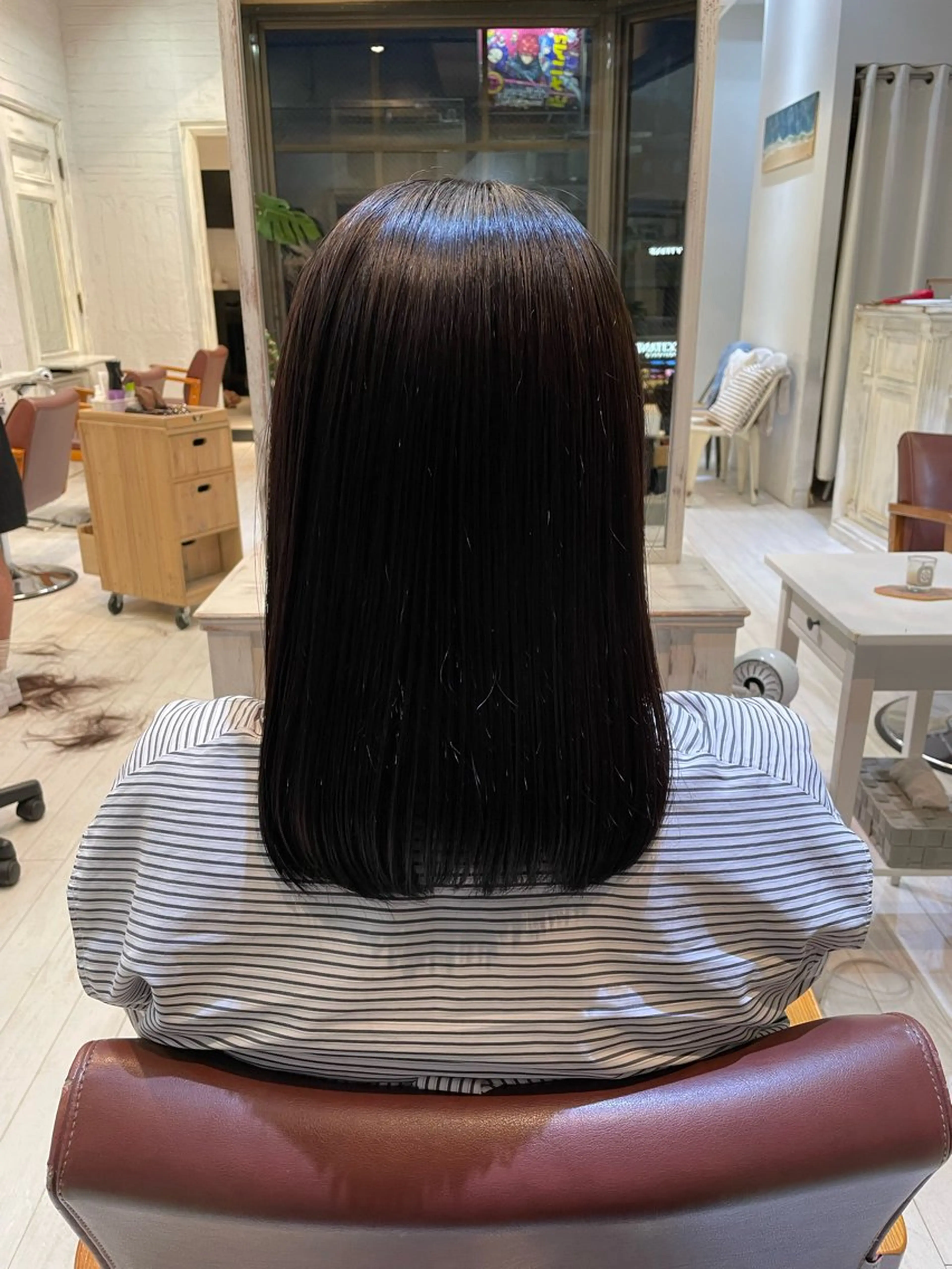 ミディアム 髪質改善／ブリーチ 宮武　湧斗のヘアスタイル