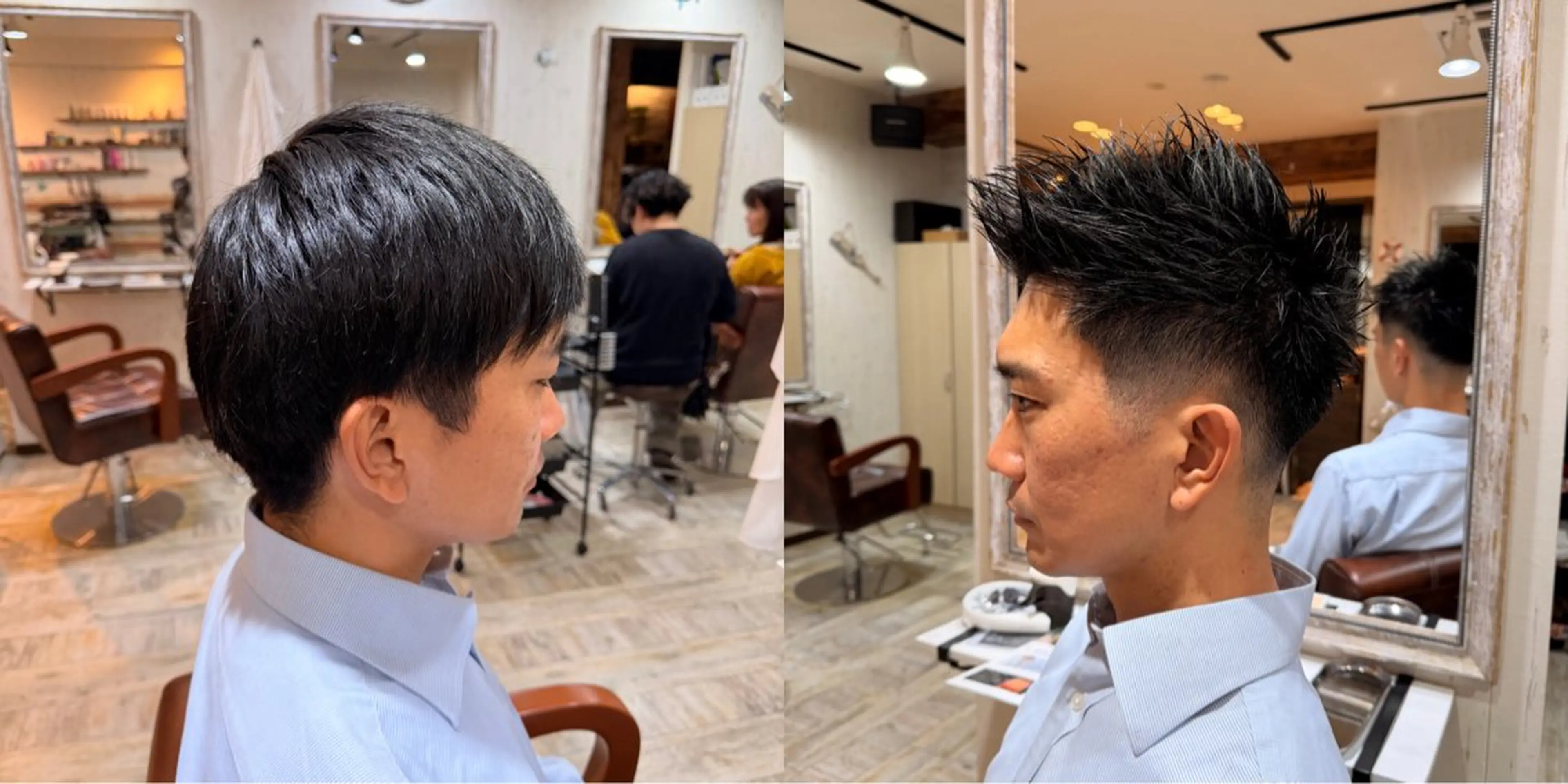 メンズ ビジネス フェードカット メンズ就活ヘア 横浜／桜木町／艶髪 【Shin】亀井 真のヘアスタイル