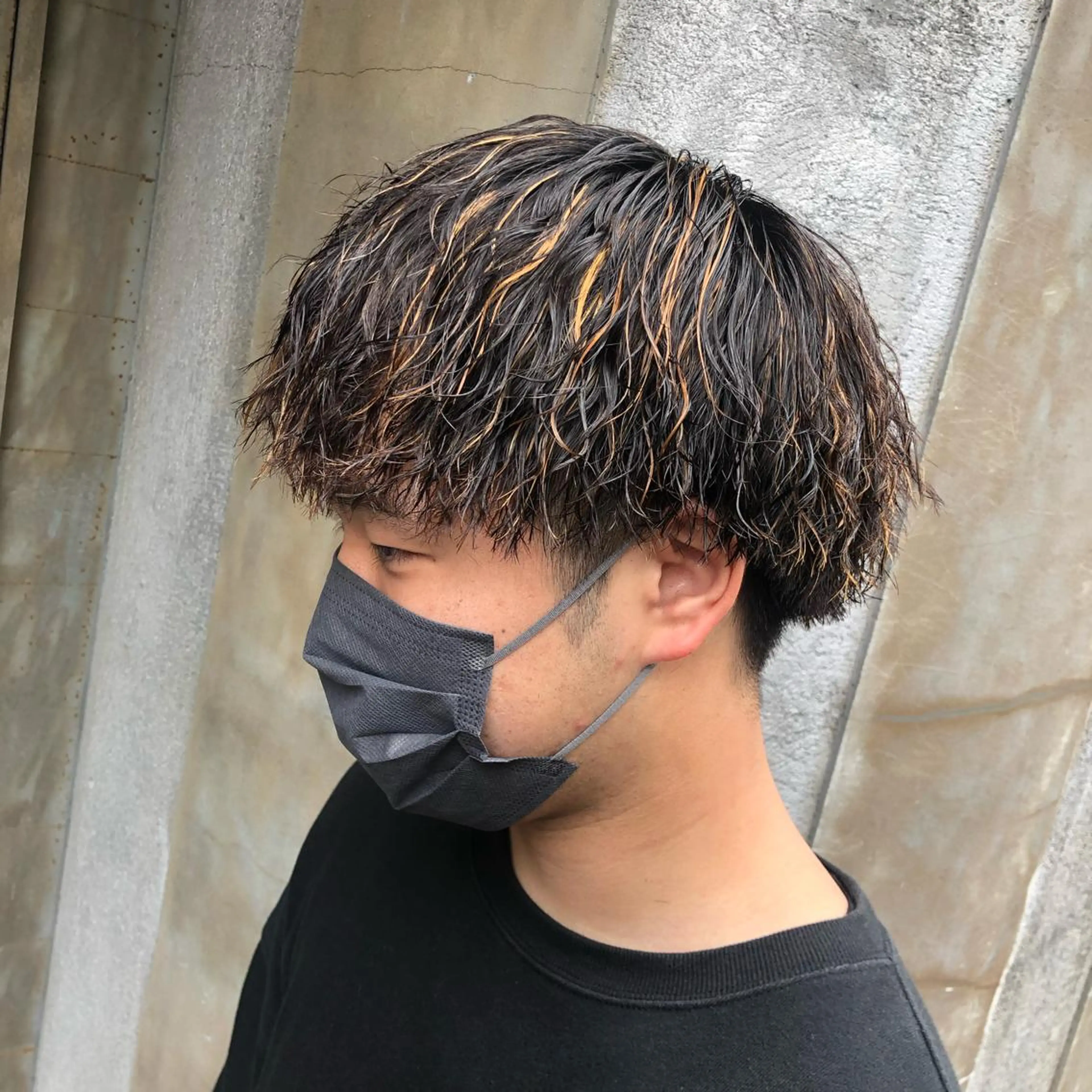 ショート カット ヘアカラー パーマ hair make chic所属・chic　神田 幸也のヘアスタイル