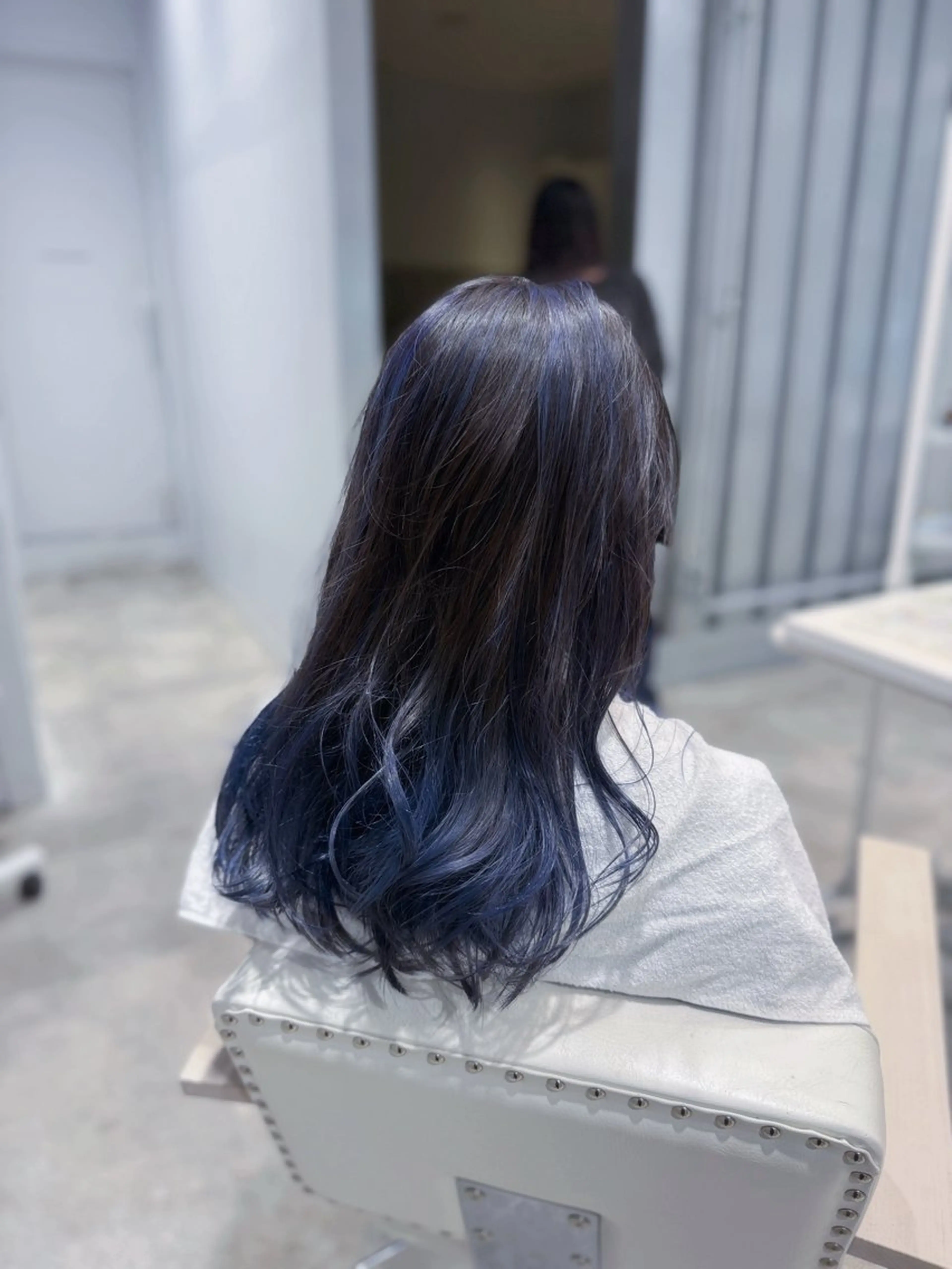 インナーカラーブリーチ込みの写真