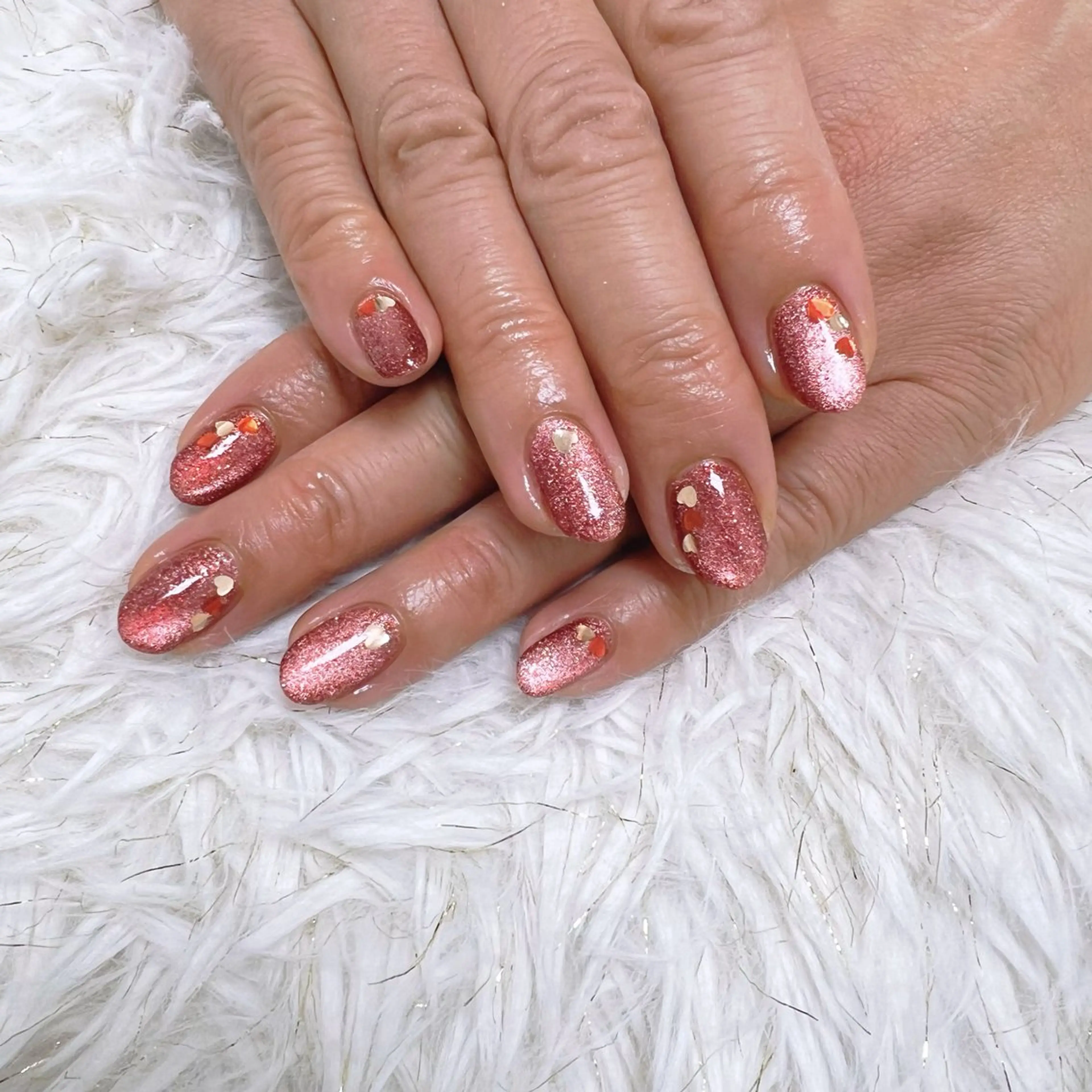 ネイル アートネイル フラッシュネイル フレンチネイル ジェルネイル ガラスフレンチ share. yurieのネイルデザイン