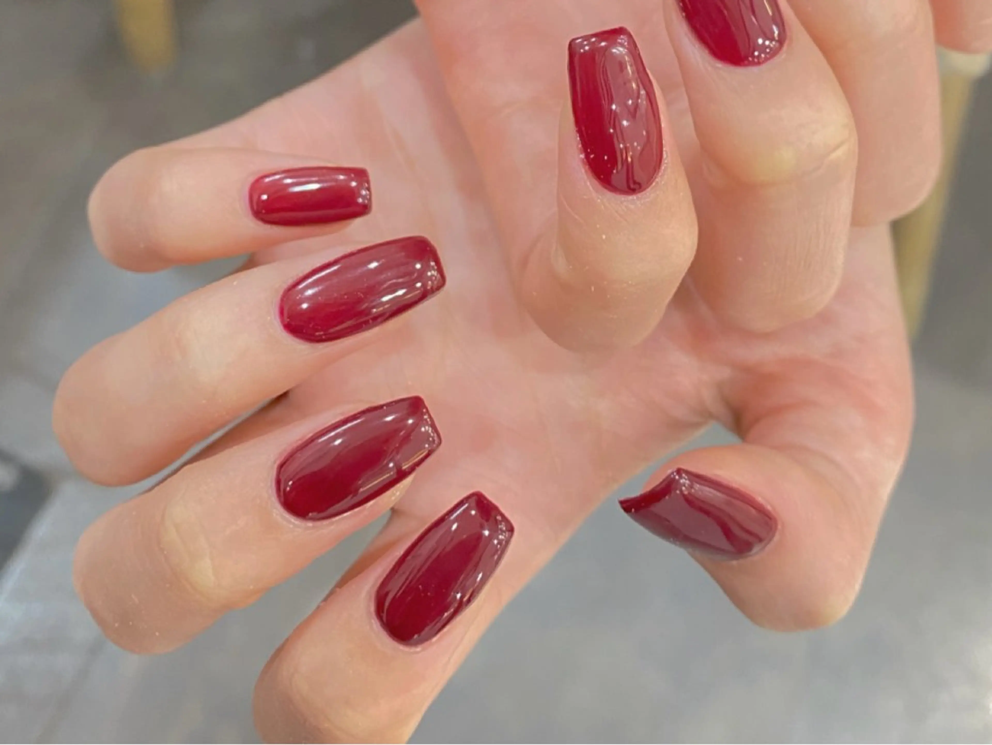 ネイル ワンカラーネイル #arl 豊田店　小島あいののネイルデザイン