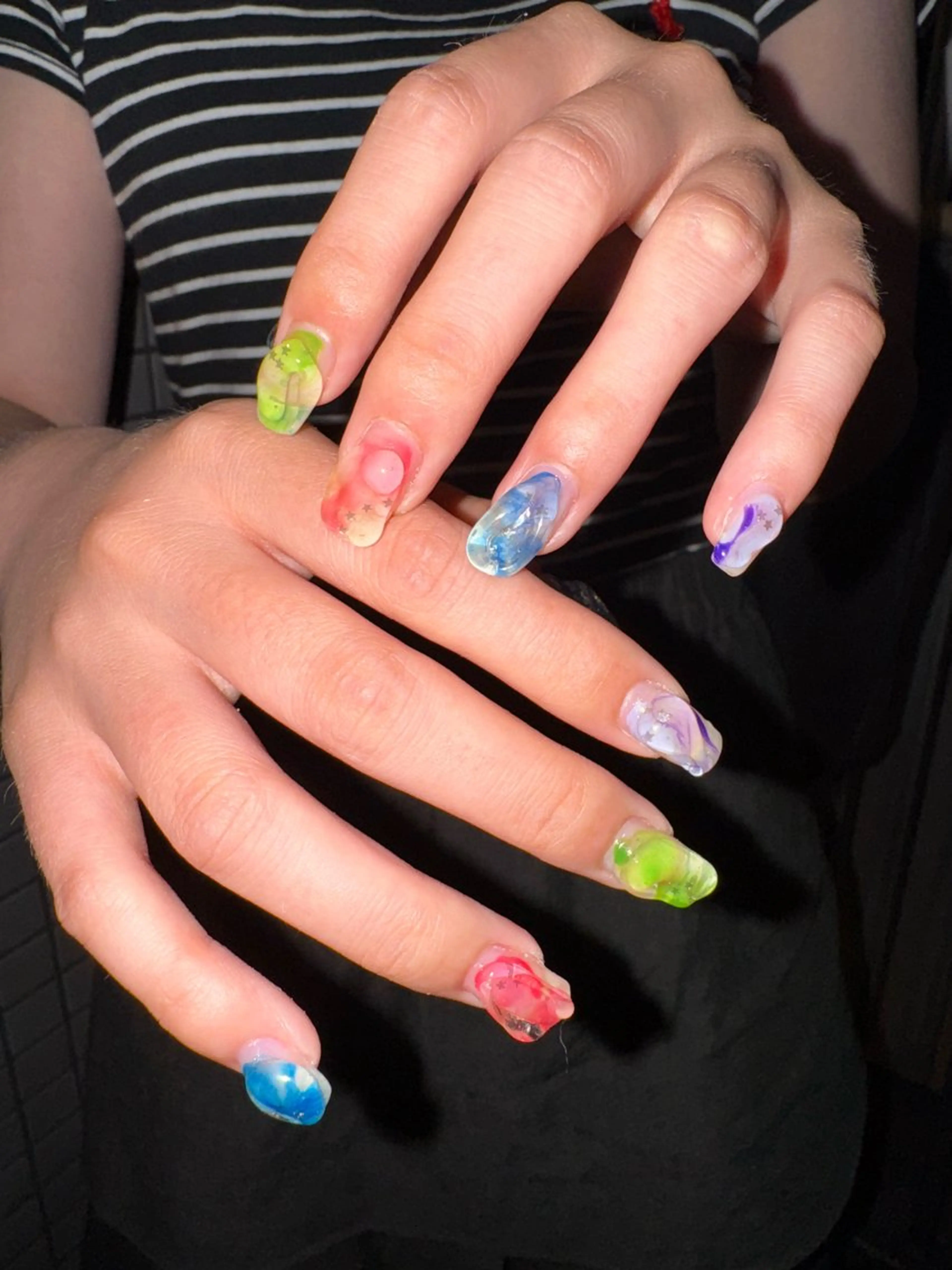 ネイル ハンドネイル フットネイル MITSUKI🪡 海外/個性派/ロングのネイルデザイン