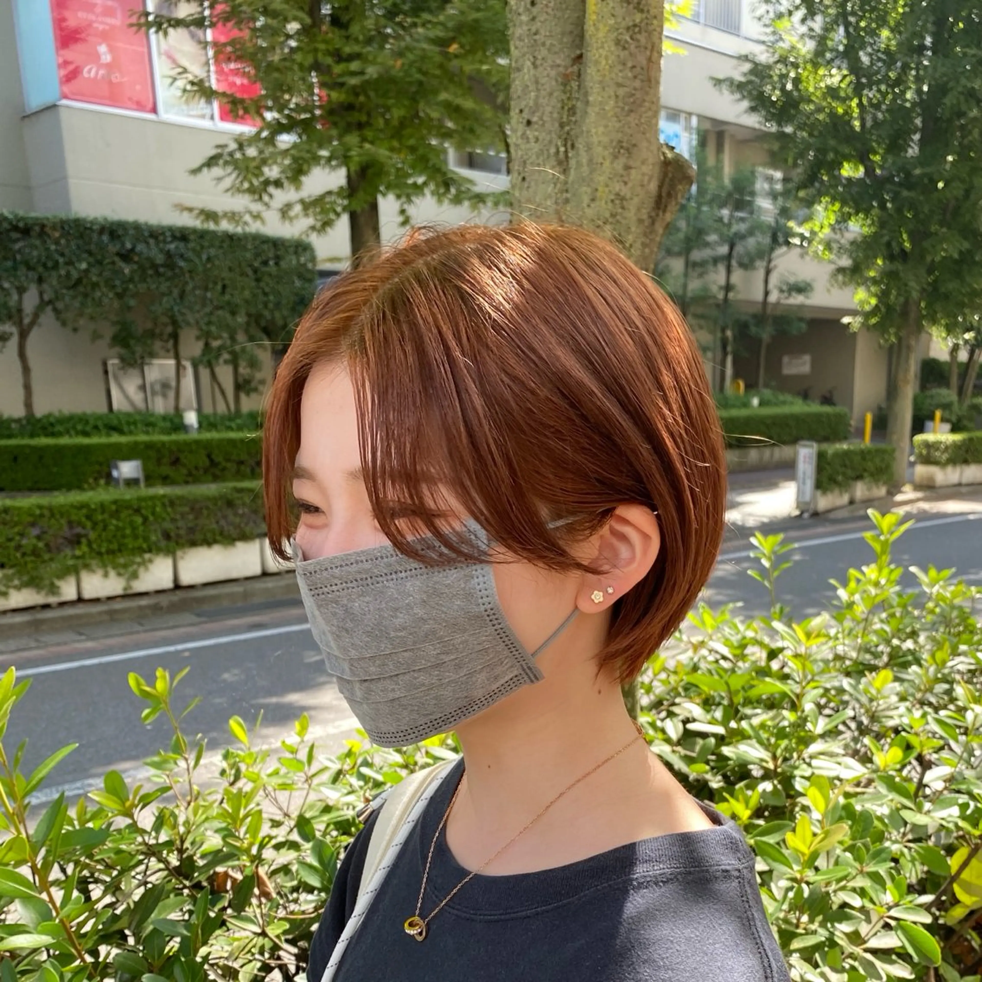 ショート カット トリートメント ベージュカラー🕊️ 新潟駅/谷口大海のヘアスタイル