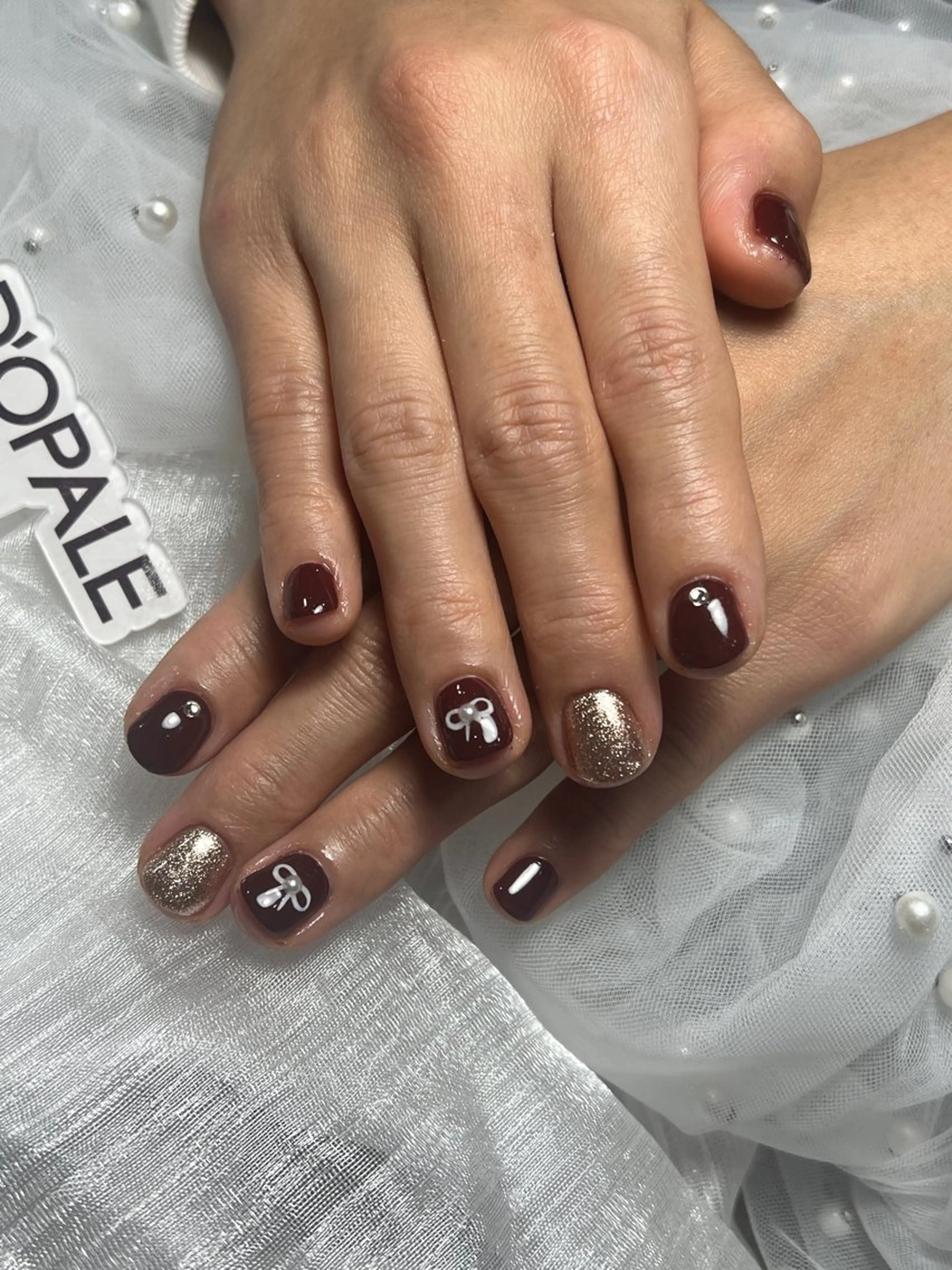 ネイル ハンドネイル ドパルネイル 上野店サロンのネイルデザイン