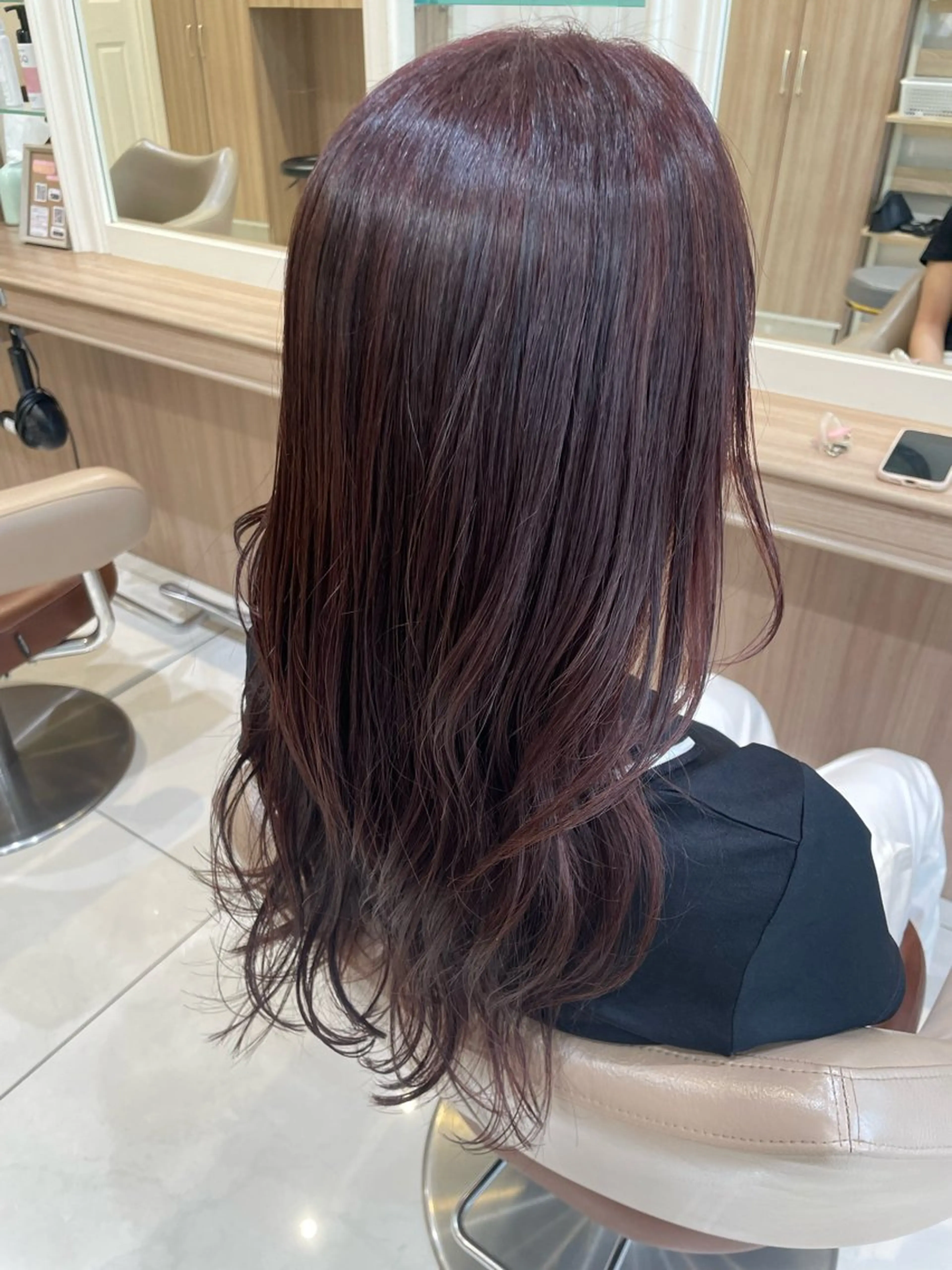 ロング カラー ヘアアレンジ カット ヘアカラー トリートメント 韓国ヘアメイク🎀/ 縮毛矯正✨山本媛香のヘアスタイル