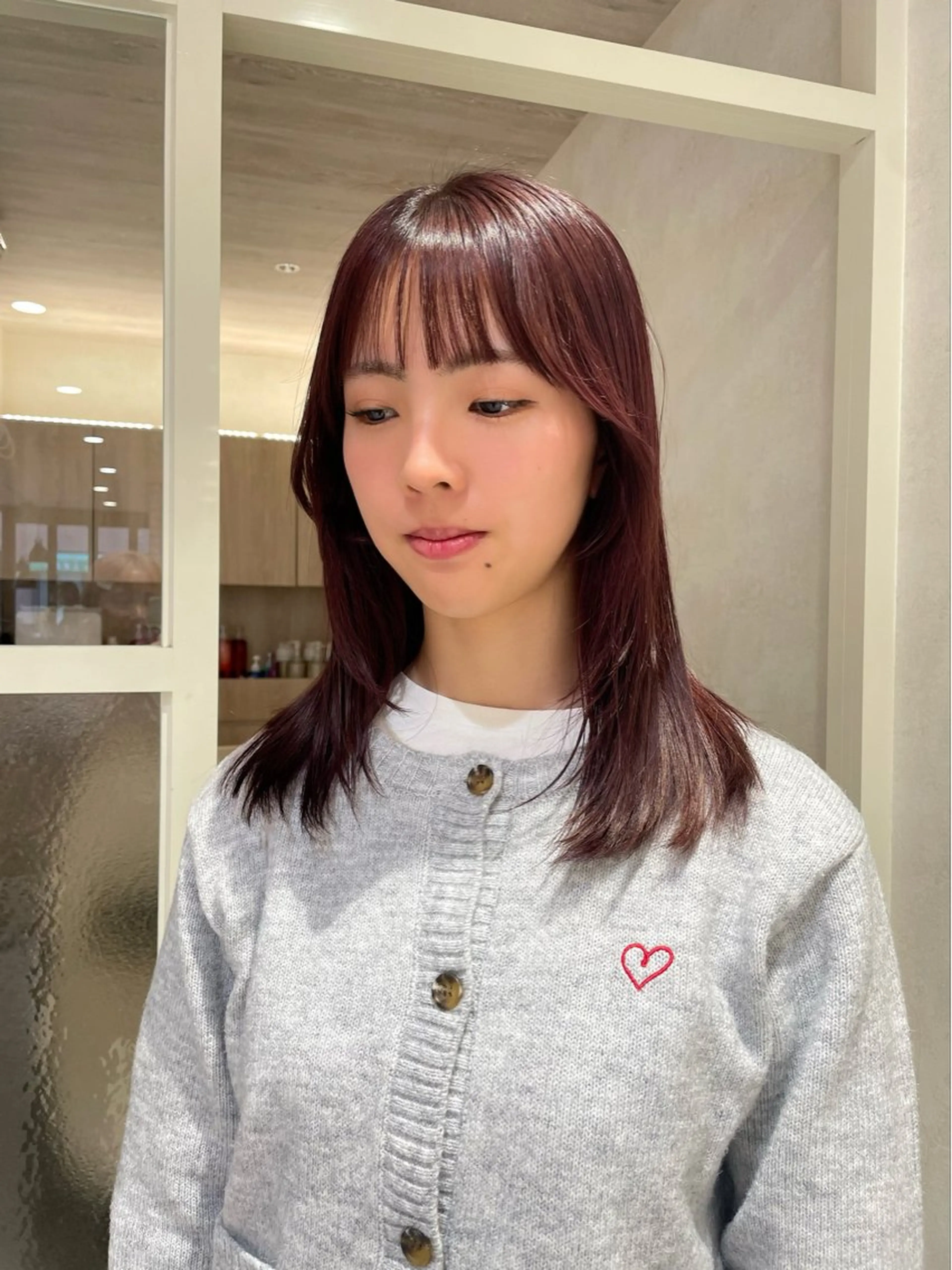 ロング カット ヘアカラー トリートメント haru/レイヤー/ ウルフのヘアスタイル