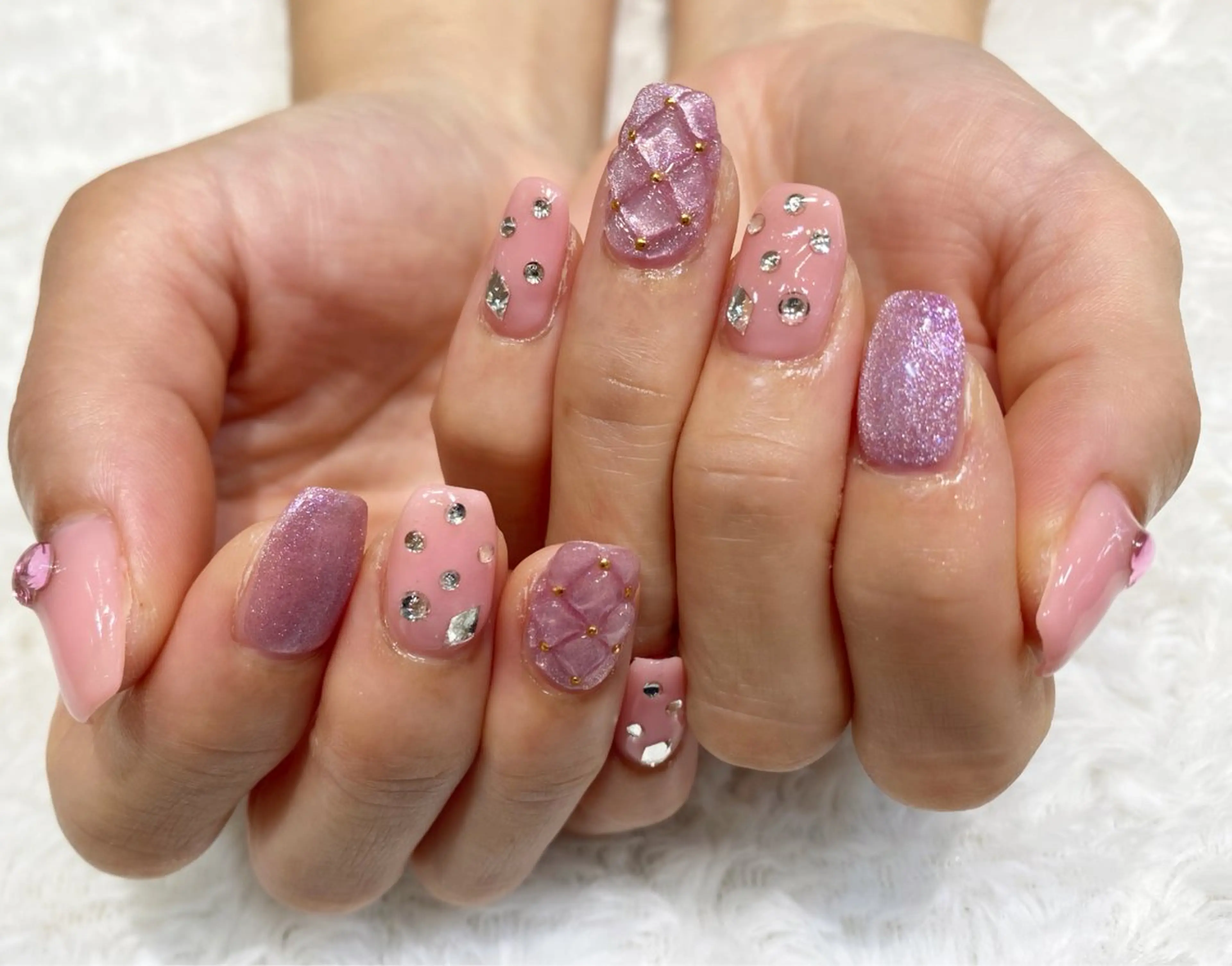 ネイル マグネットネイル ハンドネイル ネイルサロン nail_upのネイルデザイン