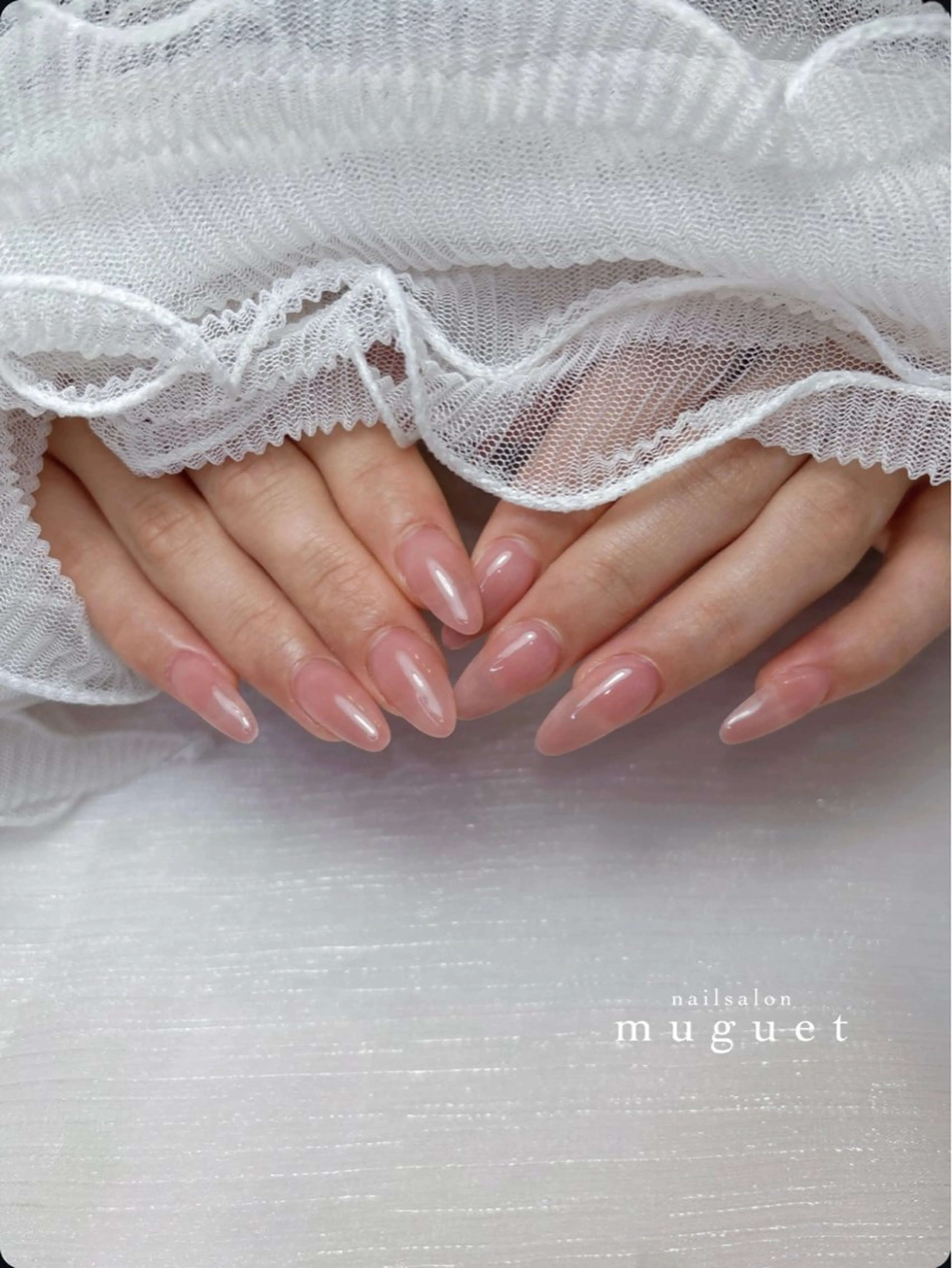 ネイル ワンホンネイル muguet Sayakaのネイルデザイン