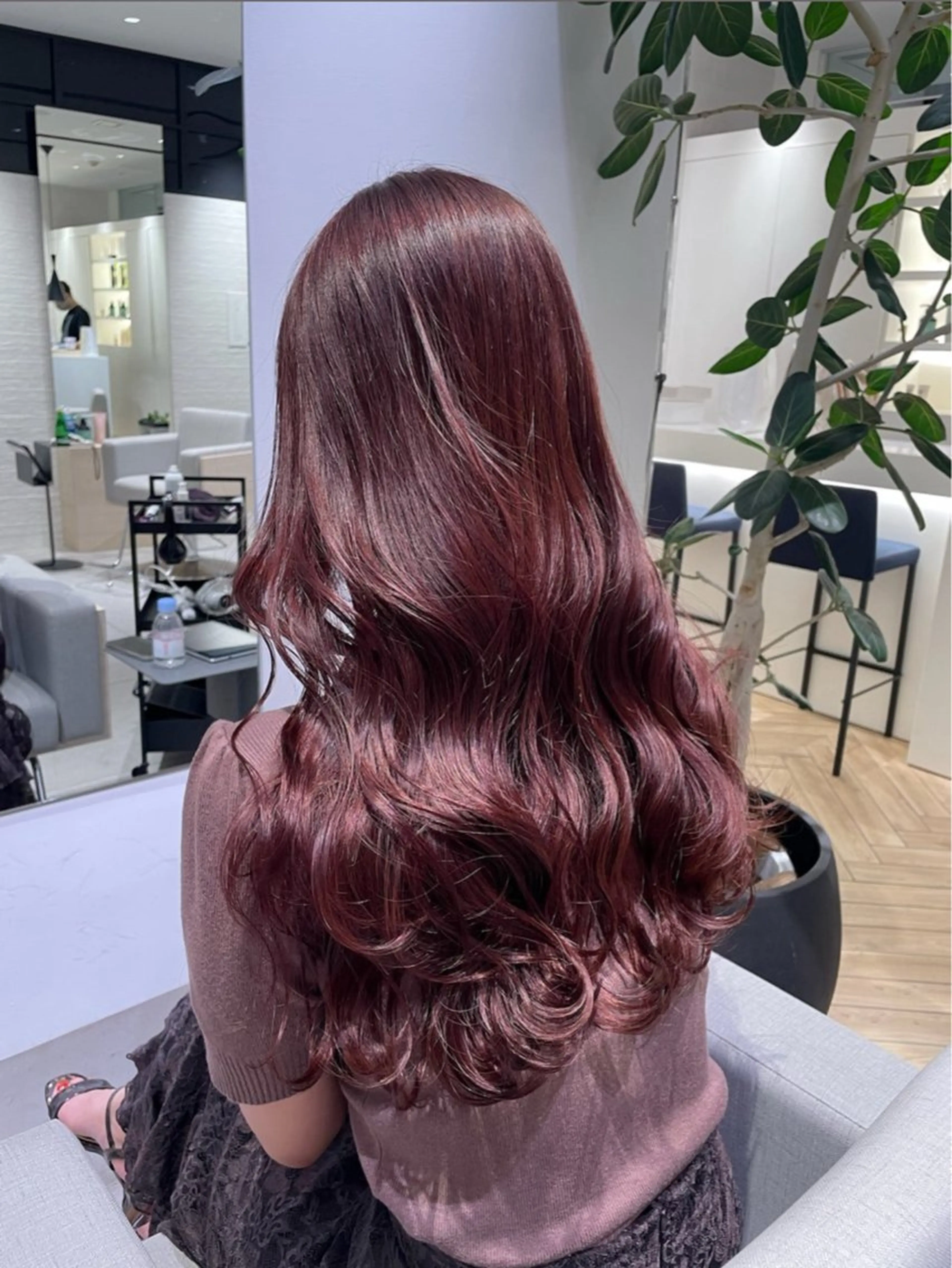 4月限定❣️おしゃれ染めリタッチ🌈(フルカラーにも変更可)＋🫧2stepトリートメント🫧＋ヘッドスパ💪の写真