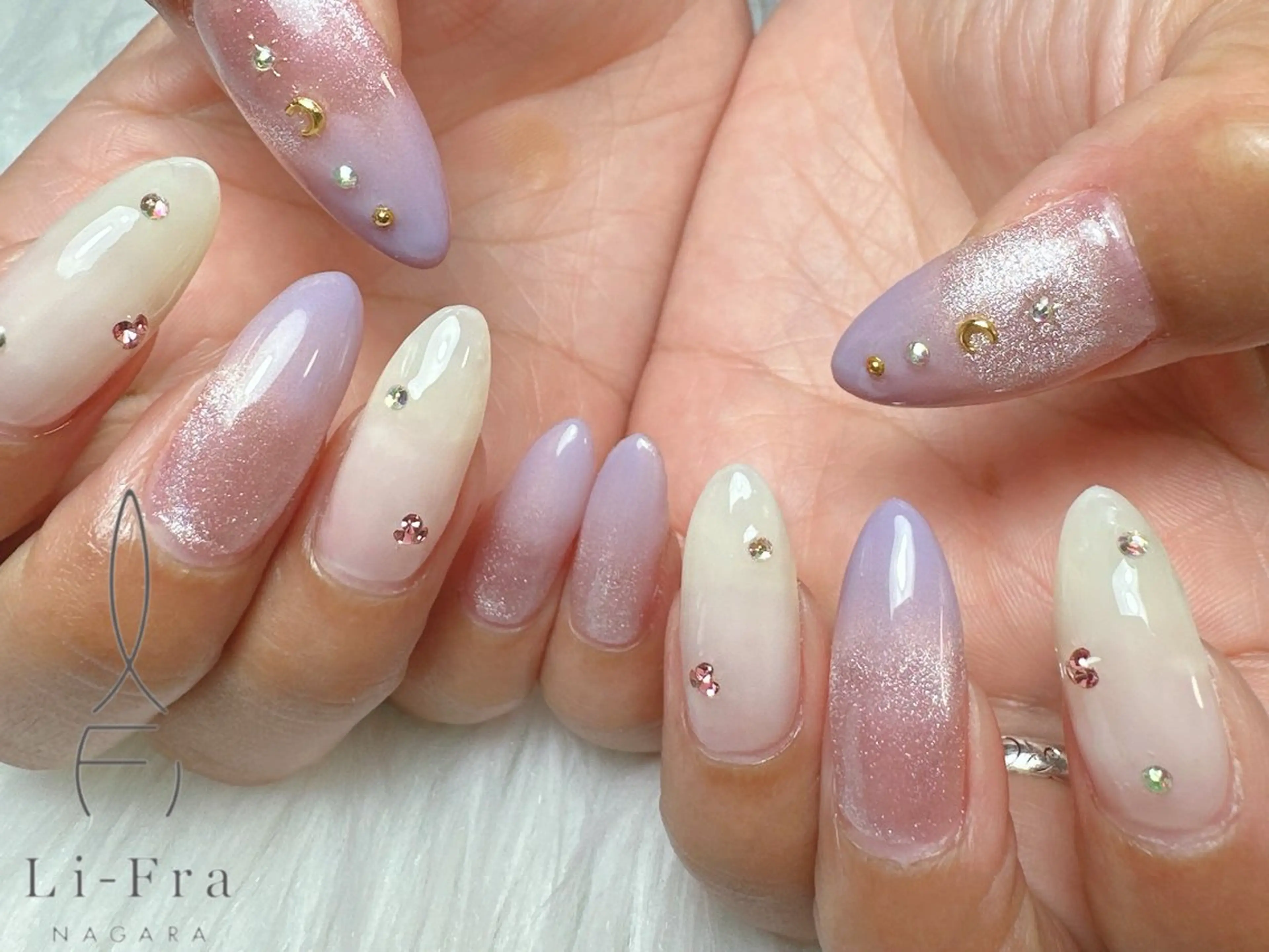 ネイル ハンドネイル li-fra RINAのネイルデザイン