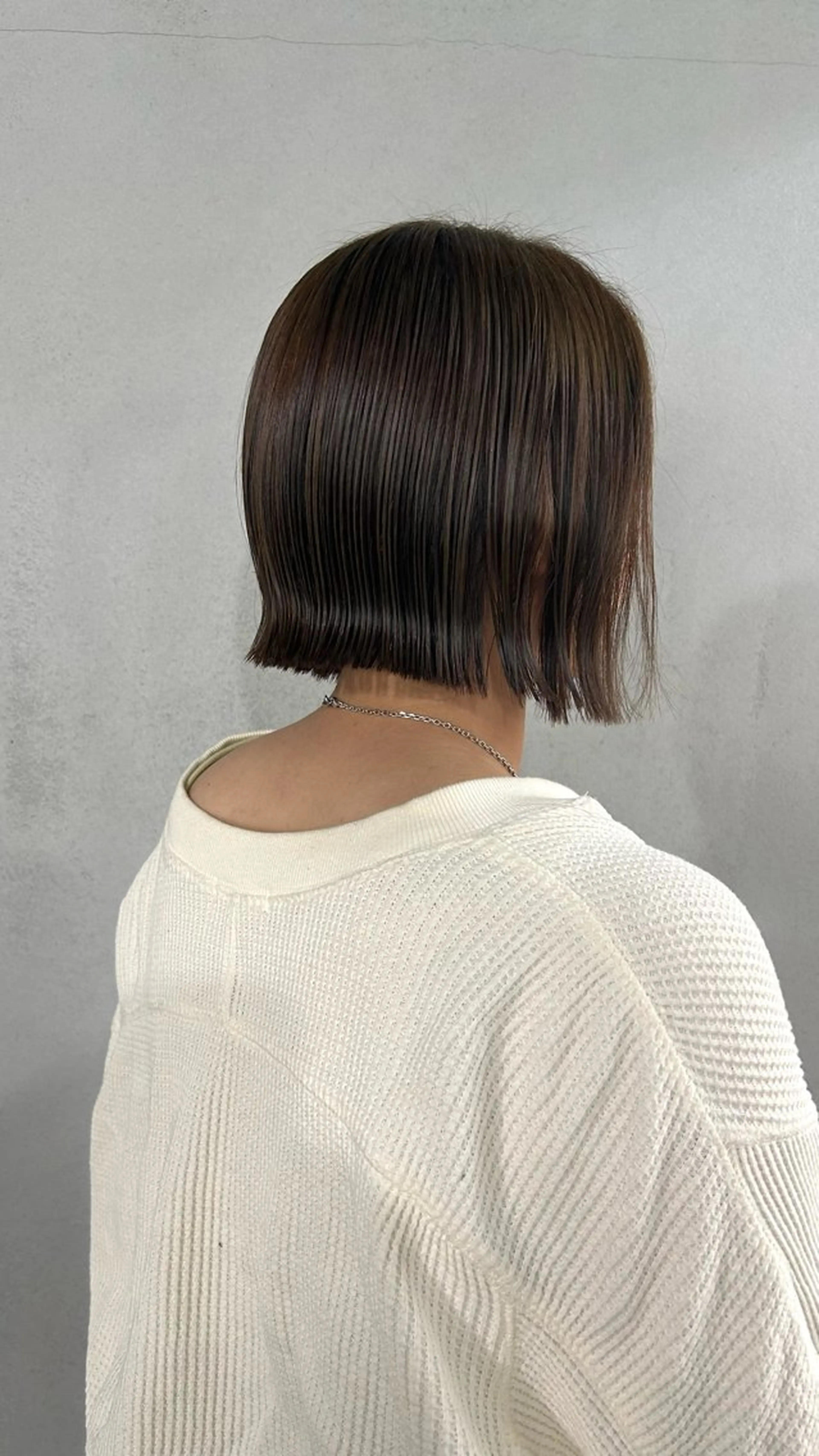 ショート カラー ボブ カット ヘアカラー トリートメント #tag  田島 純奈のヘアスタイル