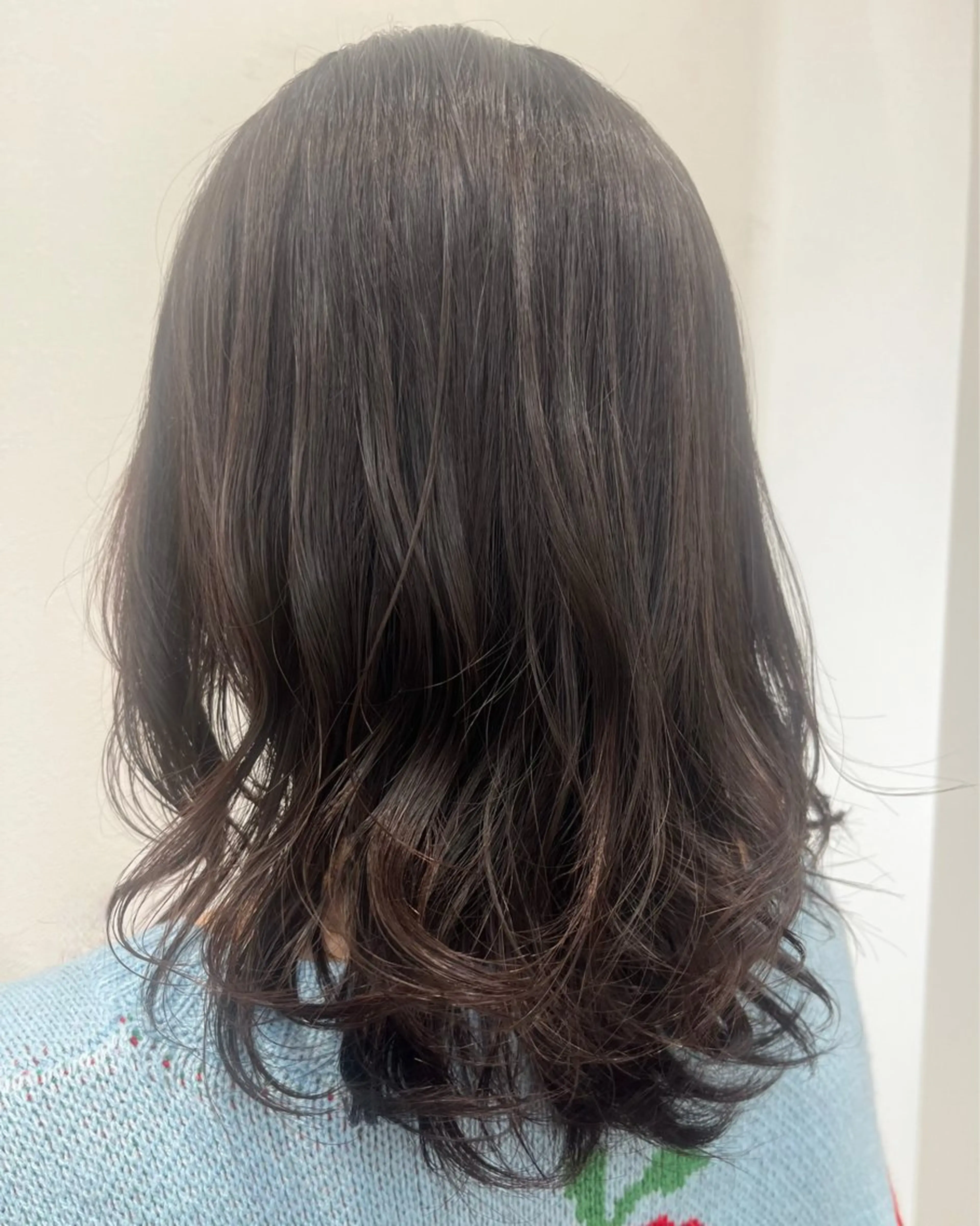 ミディアム カラー ブリーチ ブラウンカラー グレージュ ピンクカラー 縮毛矯正 ヘアカラー トリートメント 🌼カラー 🌼渡辺歩🌼のヘアスタイル