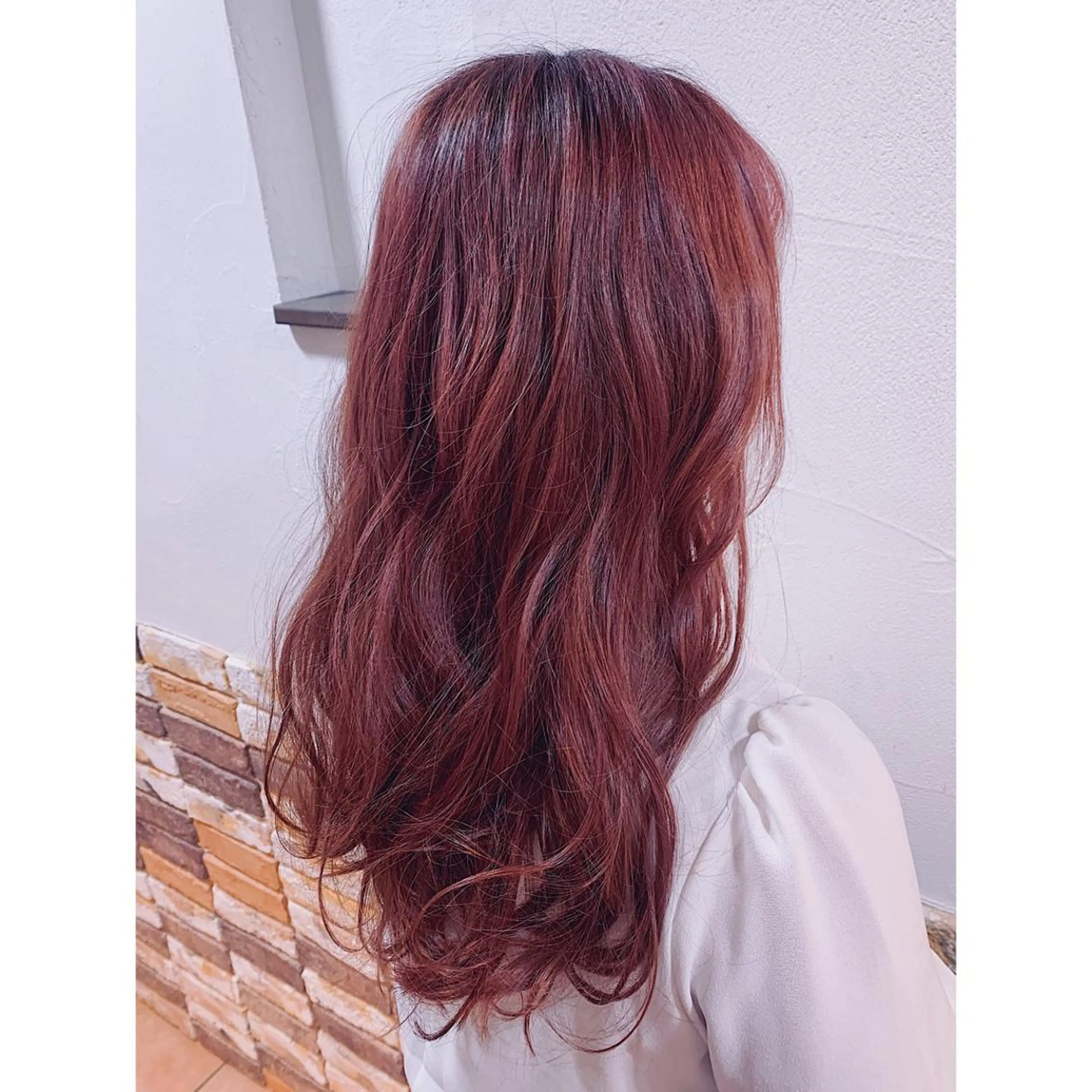 カット+ピンク系カラー+1stepトリートメント💓の写真