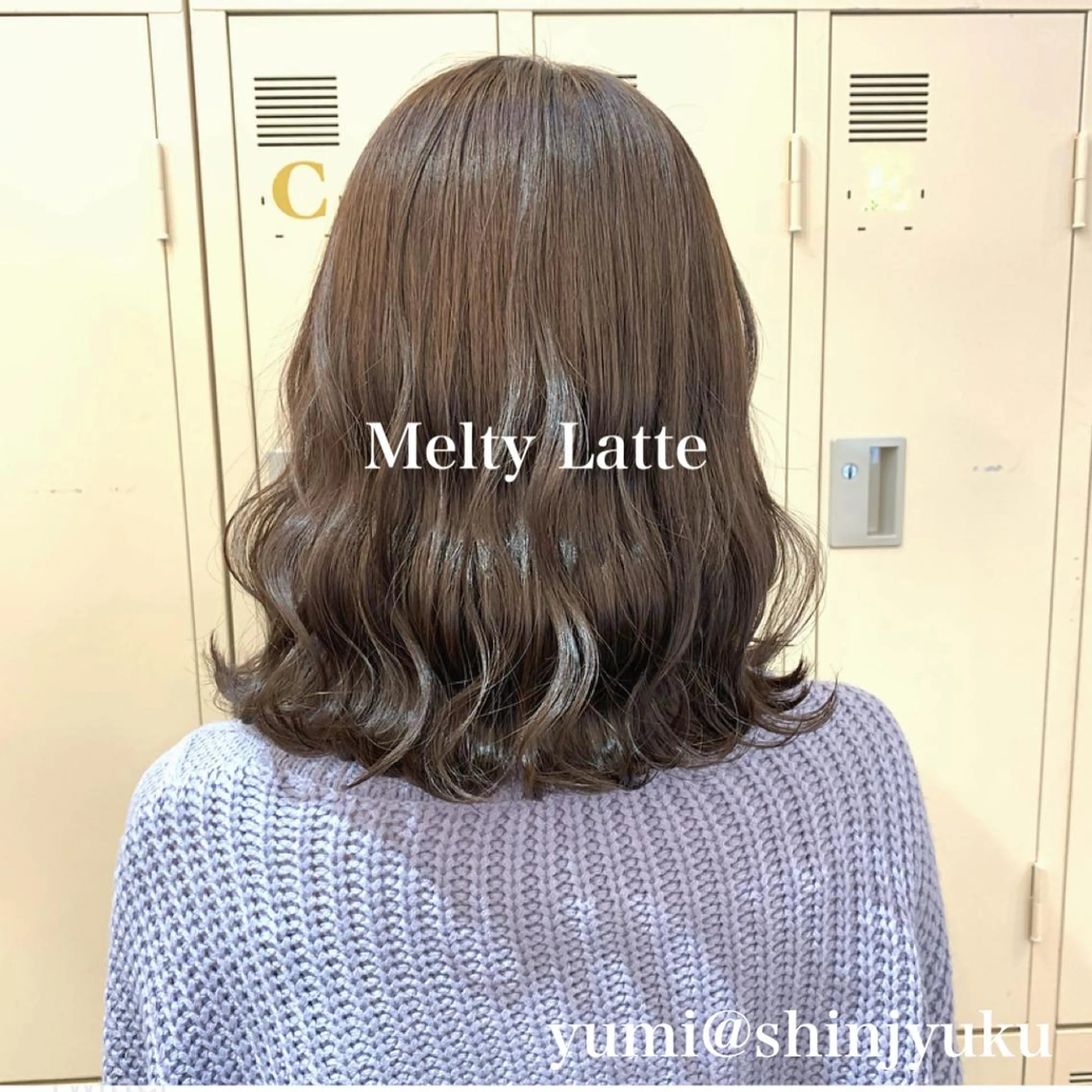 ミディアム カラー ヘアアレンジ 代表🎀 ふわモテ愛 され髪🩷yumiのヘアスタイル