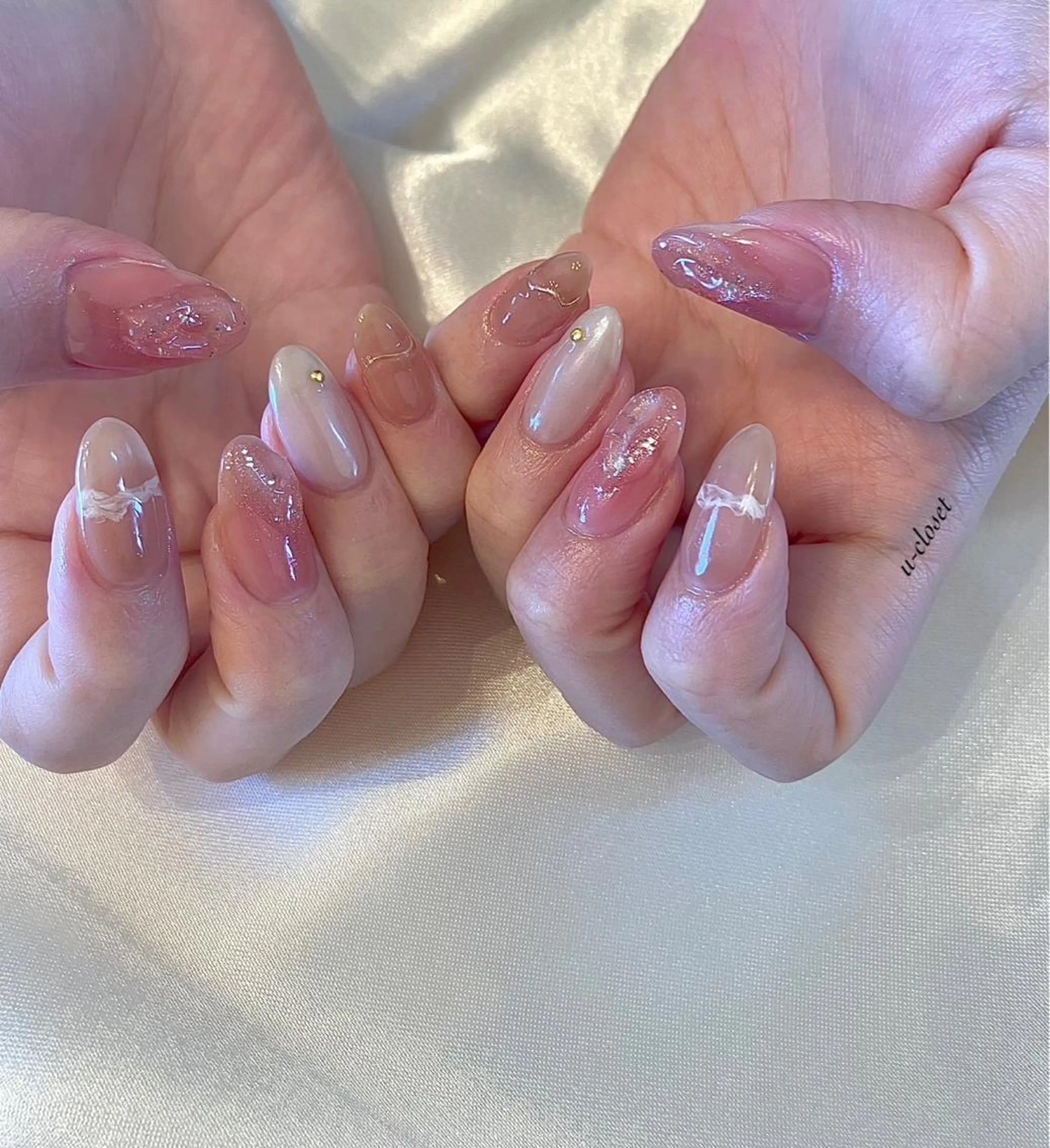 ネイル ハンドネイル u closetのネイルデザイン