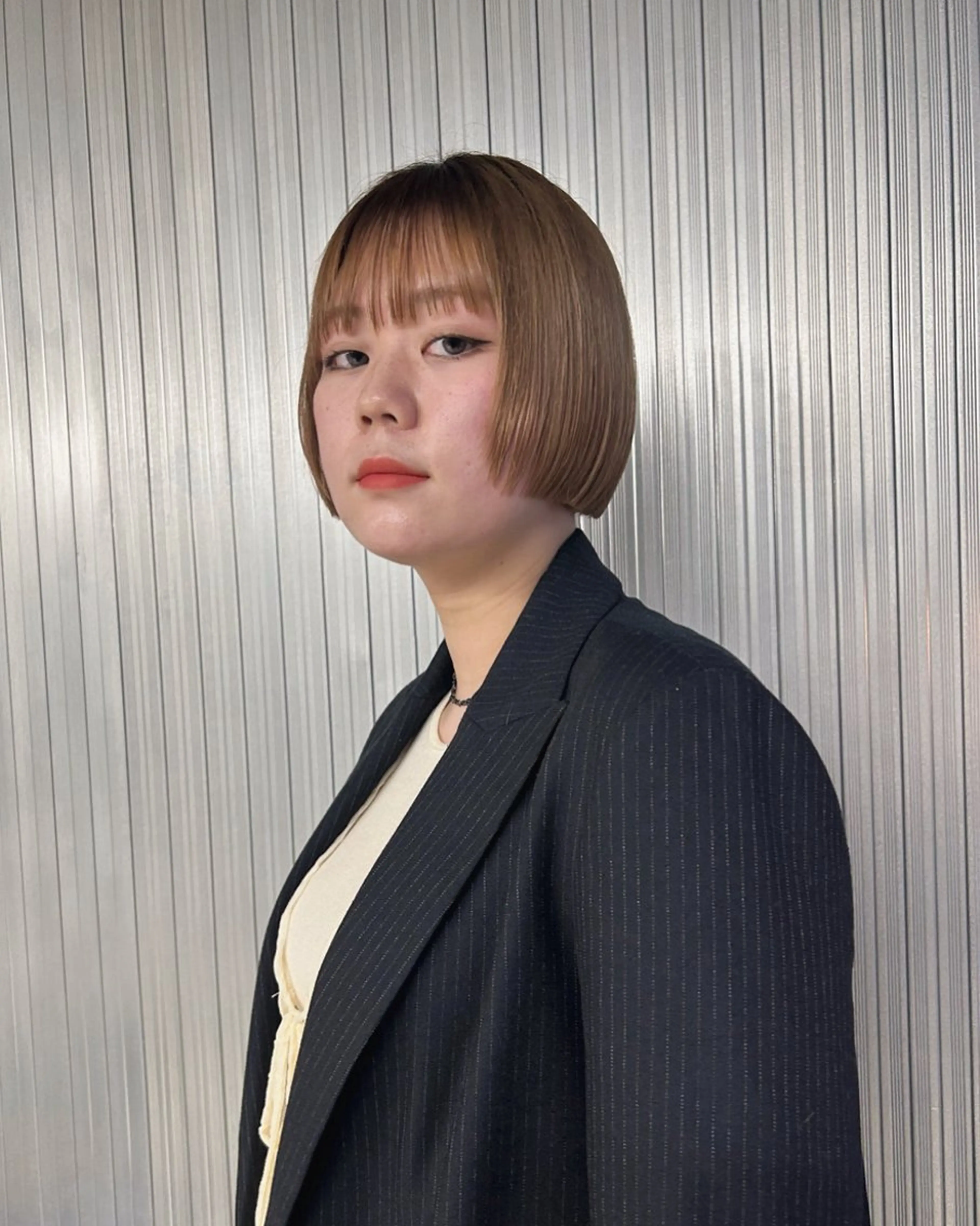 柔らかいオリーブ🍃 カラーNatsumiのヘアスタイル