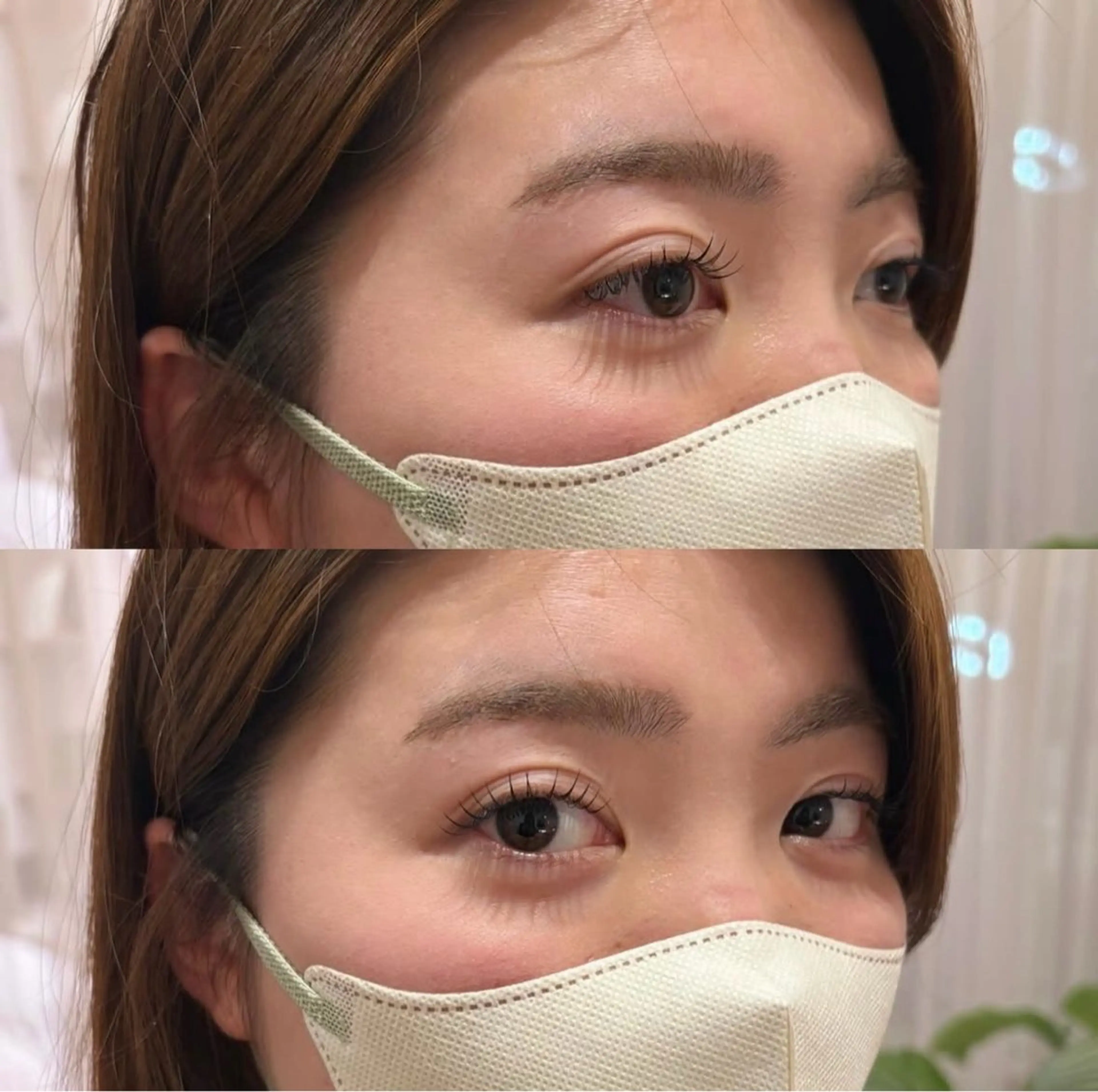 ナチュラルなお目元に🧺🪄フラットラッシュ80​〜​100本［オフがある方は必ずお伝え下さい］オフ代無料の写真