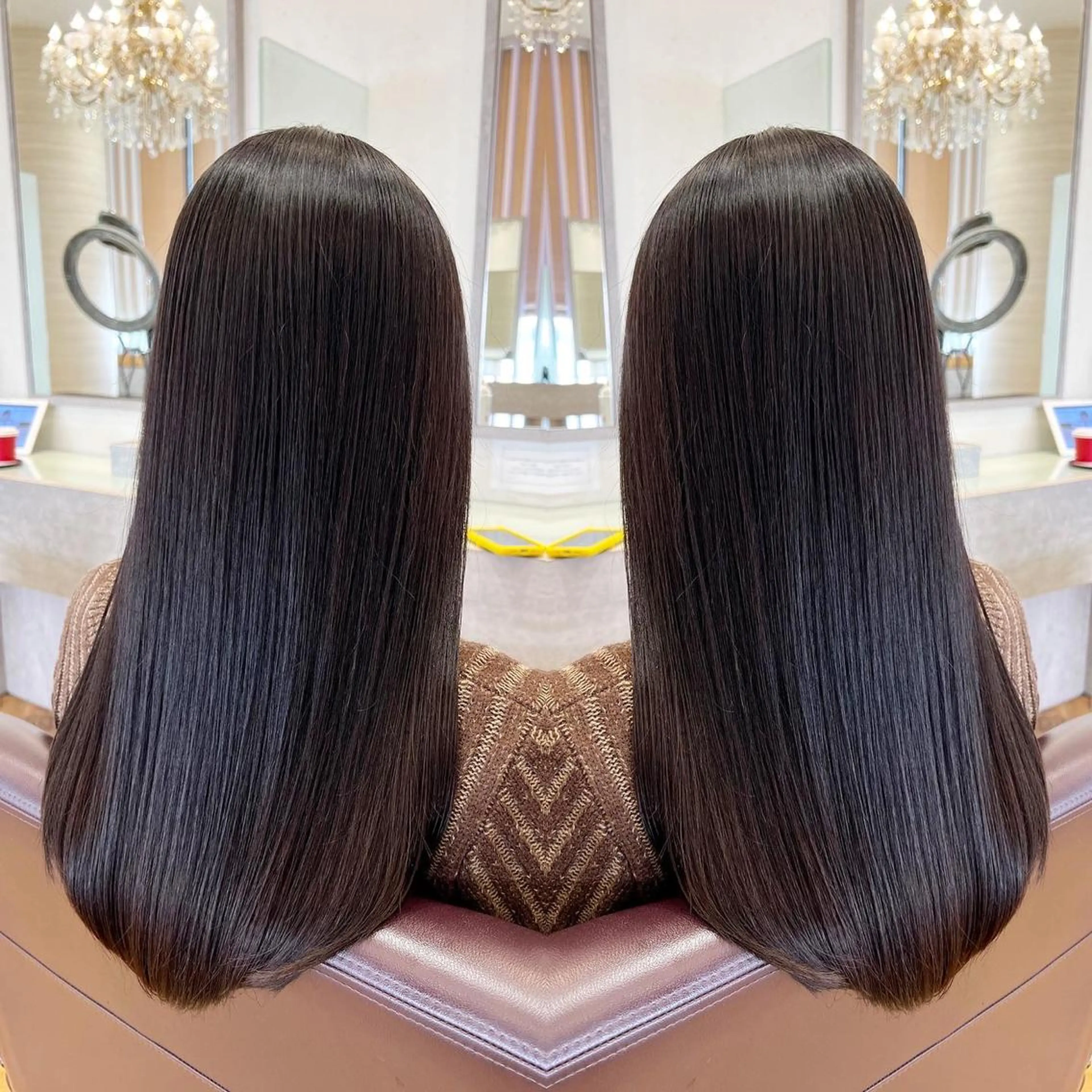 ロング カラー アクアカラー 髪質改善 トリートメント 🫧髪質改善×艶髪 🫧根本泰成🫧のヘアスタイル