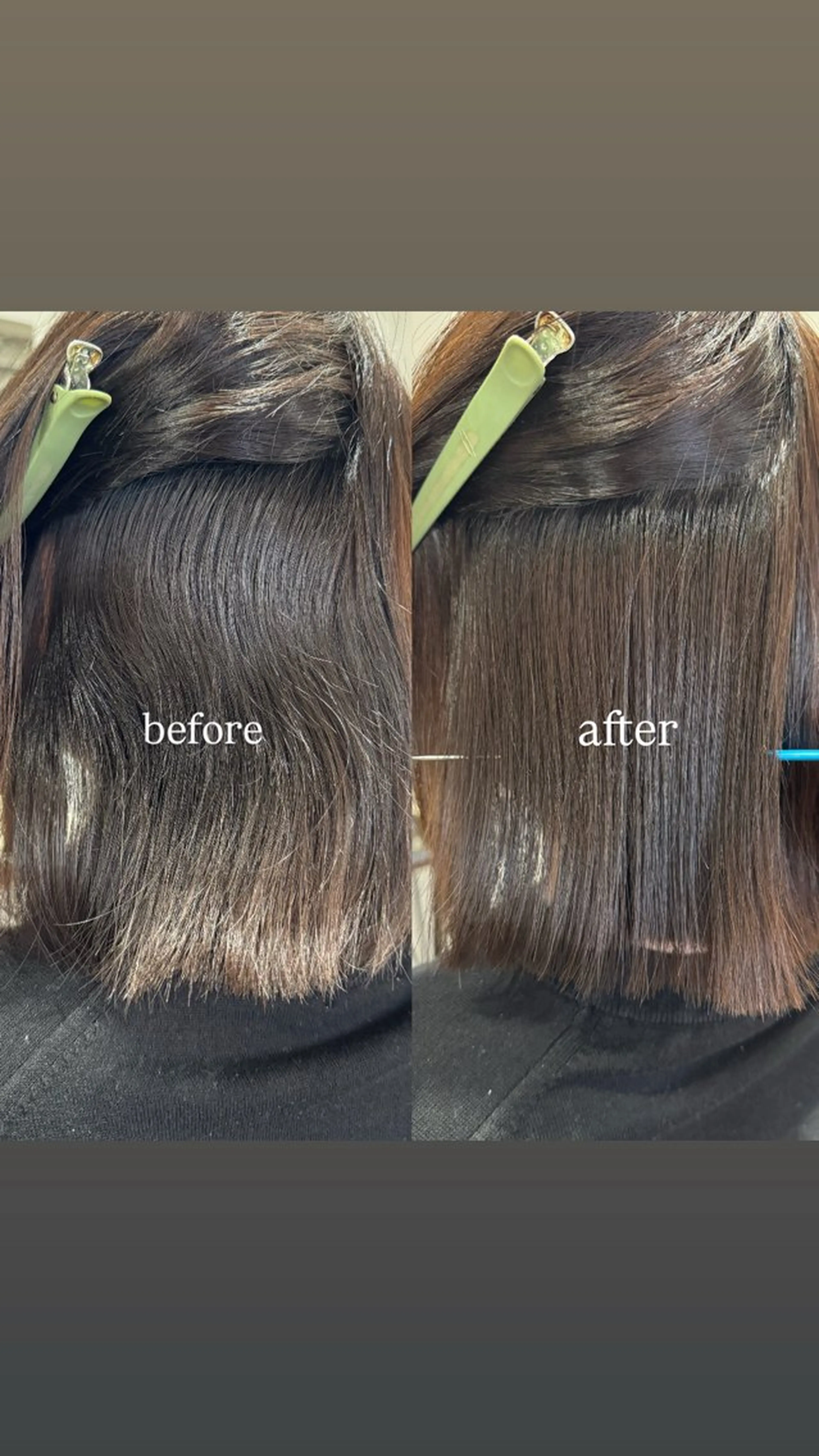 ミディアム カット 縮毛矯正 🌈ボブ/ショート/ 梅田美容室🌈もあのヘアスタイル