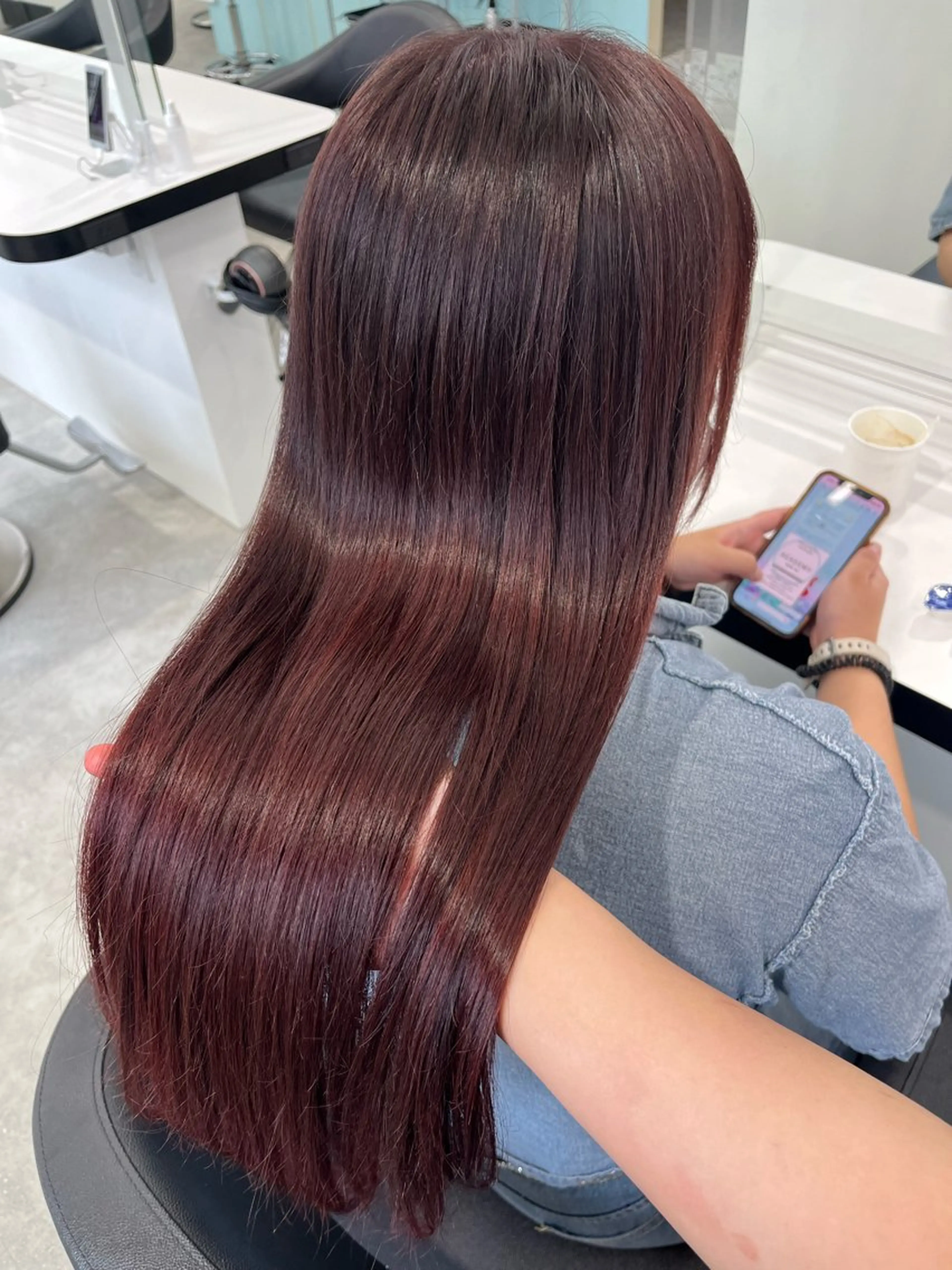 ロング カラー みう/仙台/暖色/ 艶髪/顔周りカット/のヘアスタイル