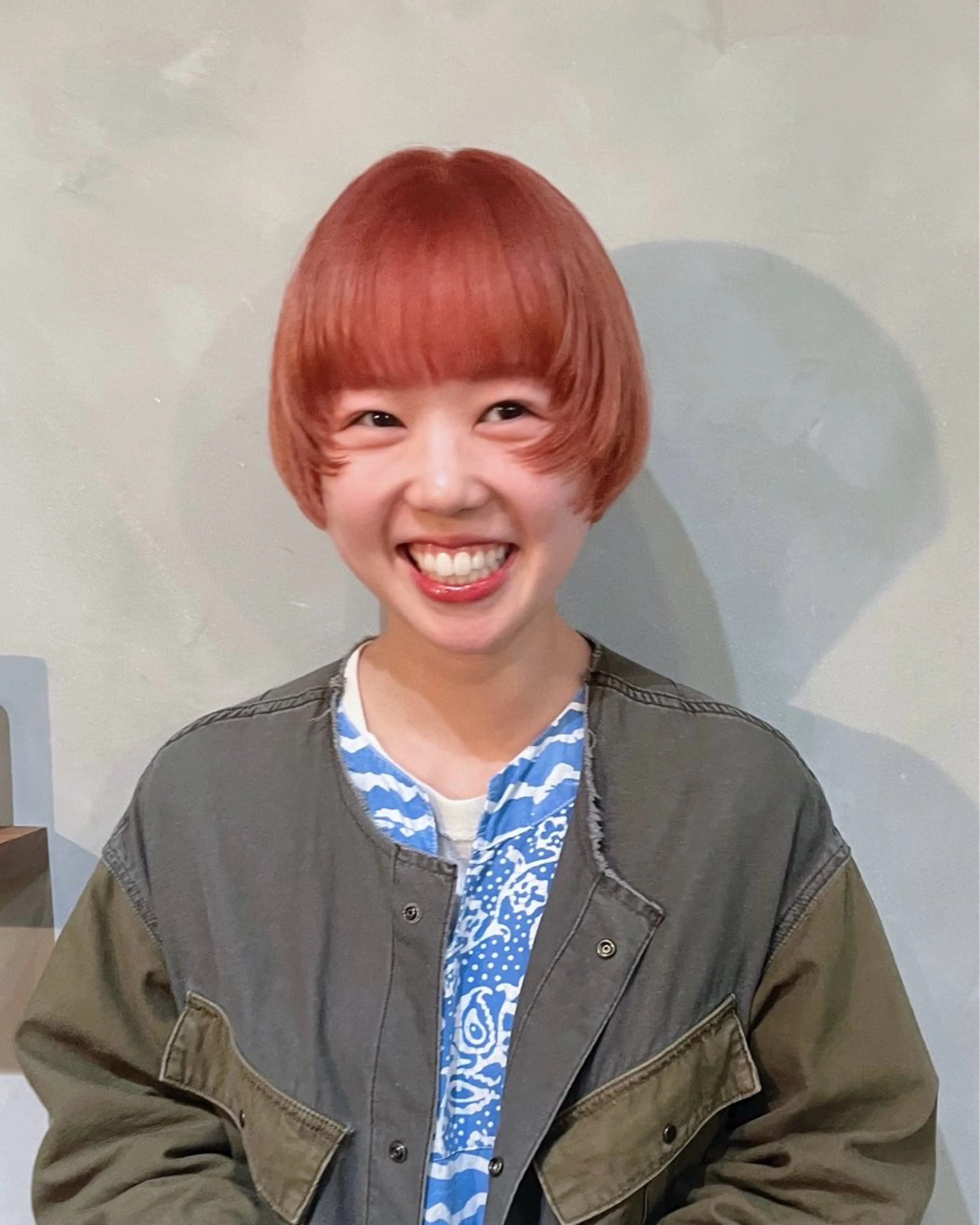 ショート カット ヘアカラー トリートメント 小野 龍樹のヘアスタイル