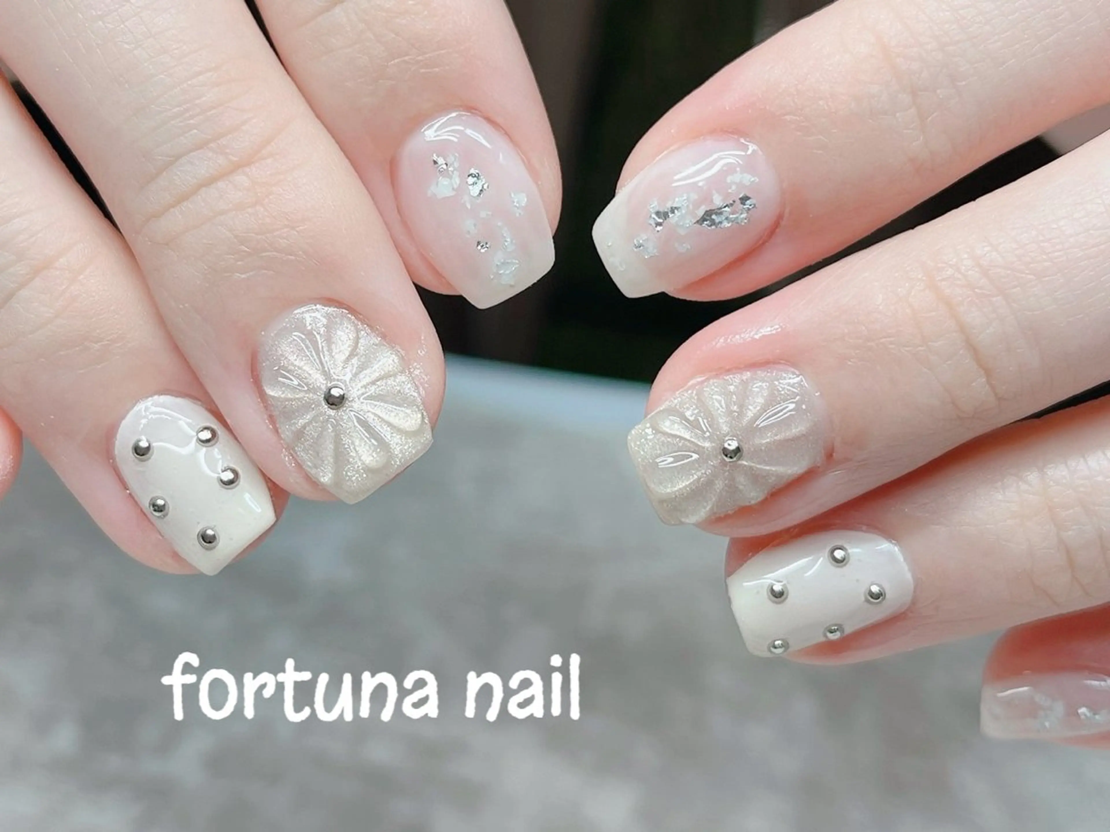 ネイル ハンドネイル ハンドケア Nail •Head スパFortunaのネイルデザイン