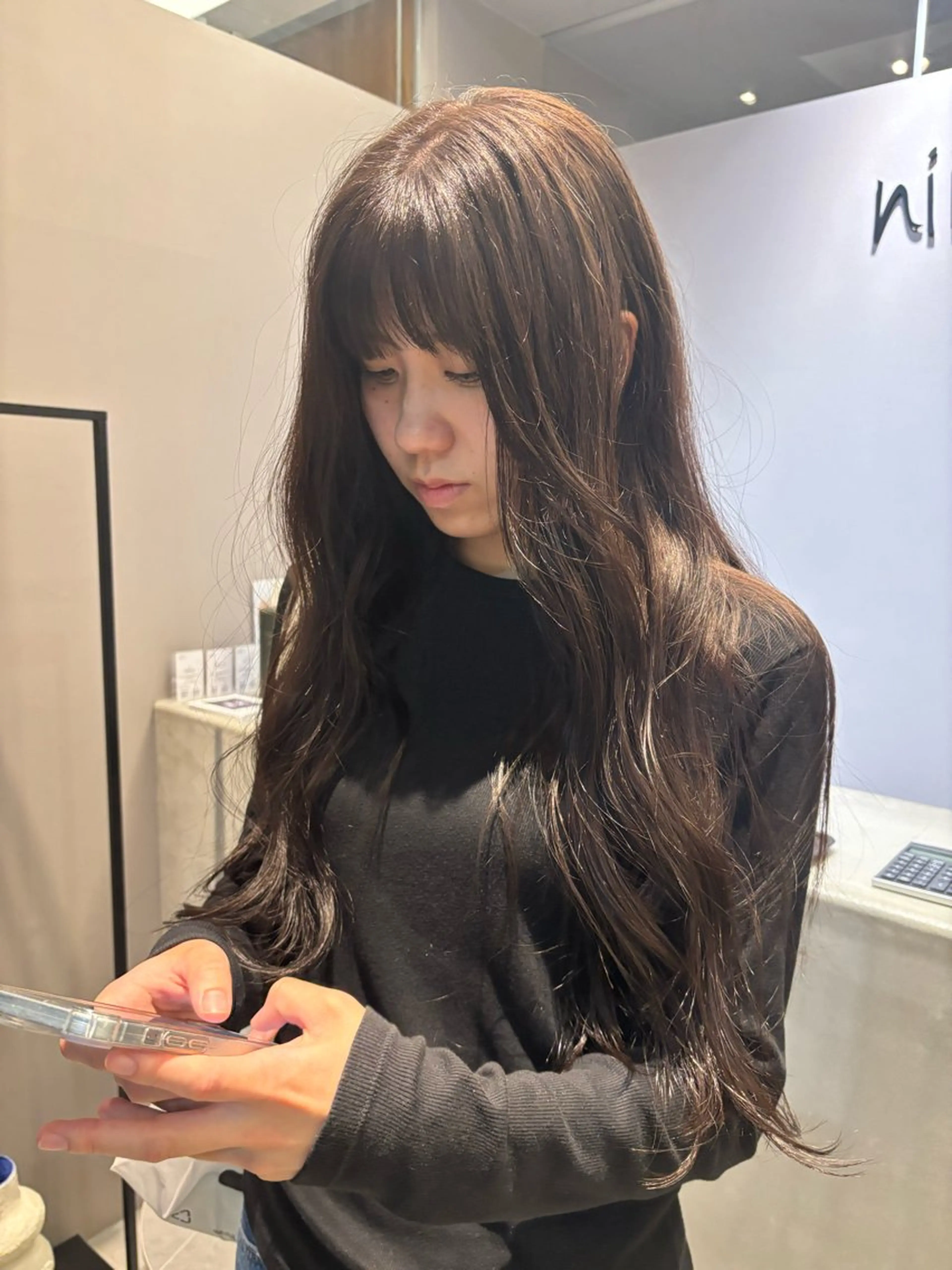 ロング カラー niil所属・miyu /niilのヘアスタイル
