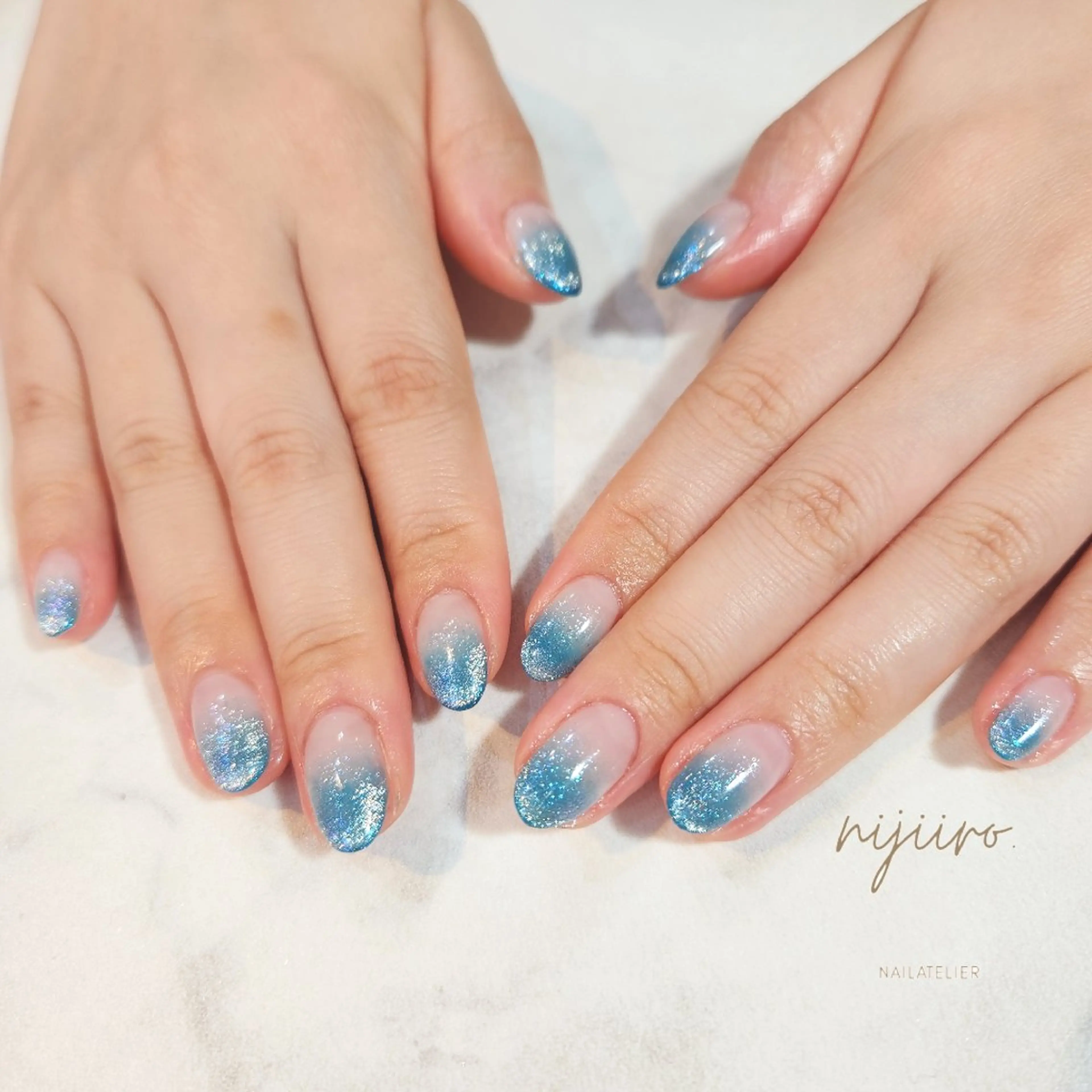 ネイル ハンドネイル nailatelier nijiiro.所属・nijiiro🌈 サトウのネイルデザイン