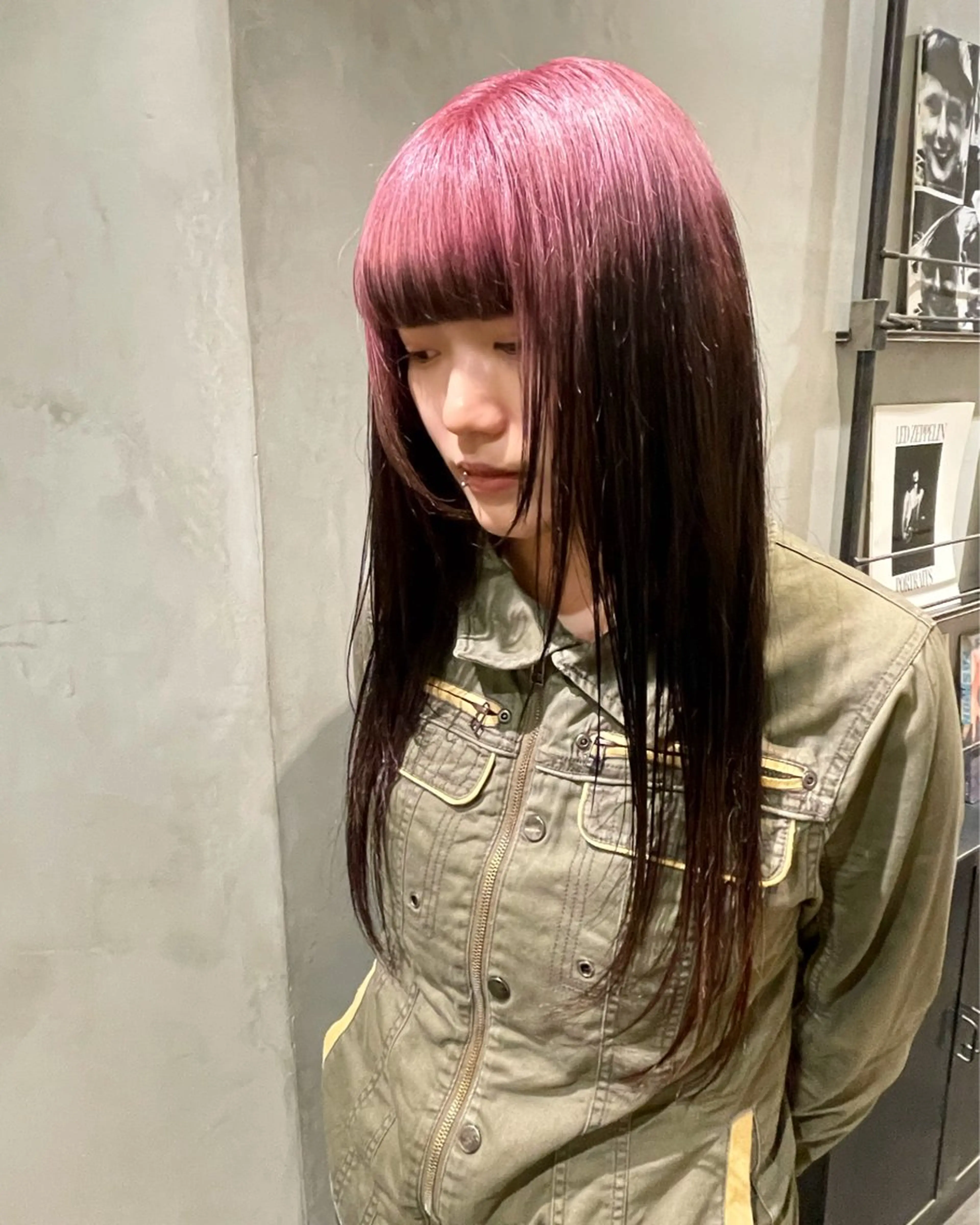 ロング カラー カット ヘアカラー トリートメント 優作 〜圧倒的信頼〜のヘアスタイル