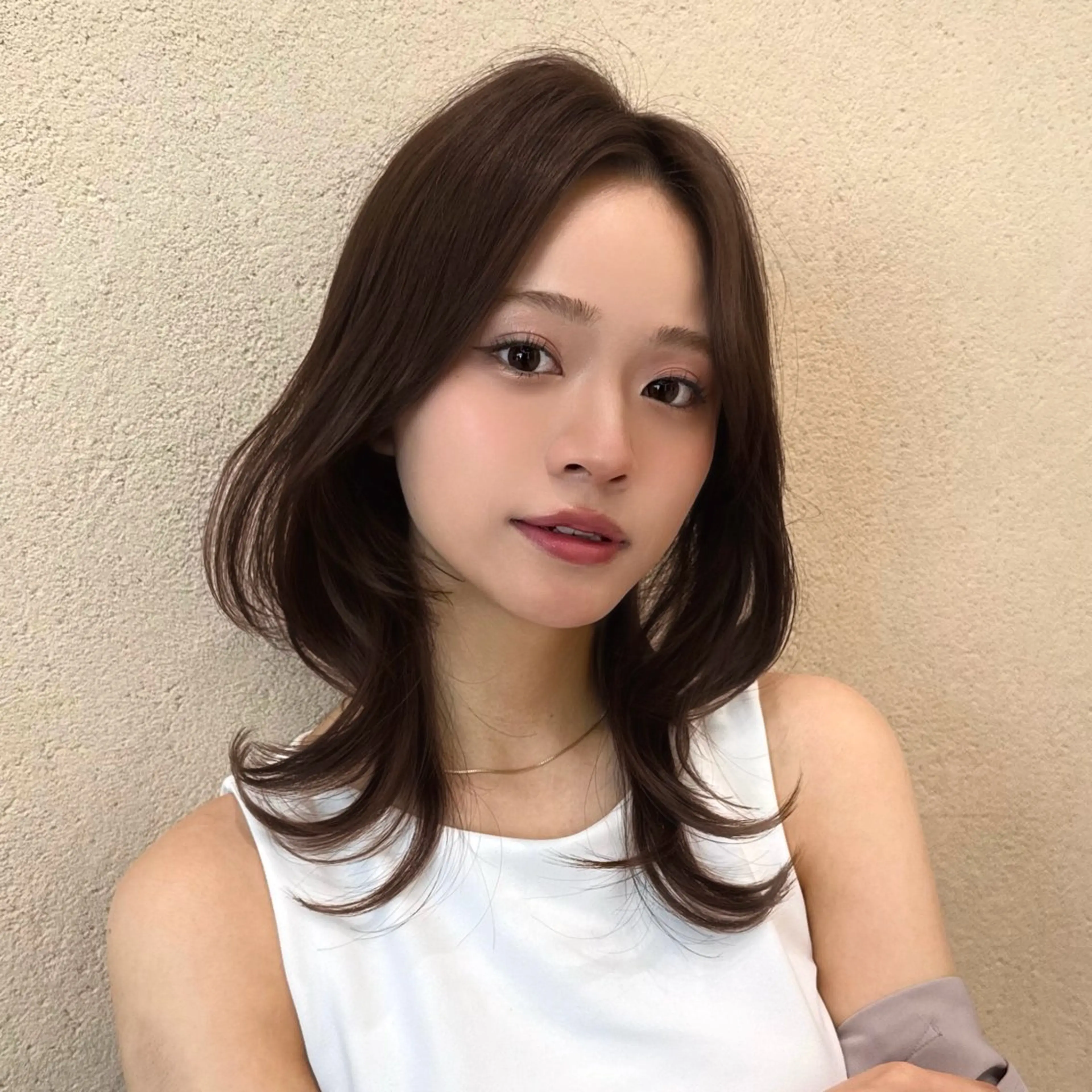 🇰🇷くびれカット＋透明感カラー＋高保水トリートメント＋コテ巻き🇰🇷の写真