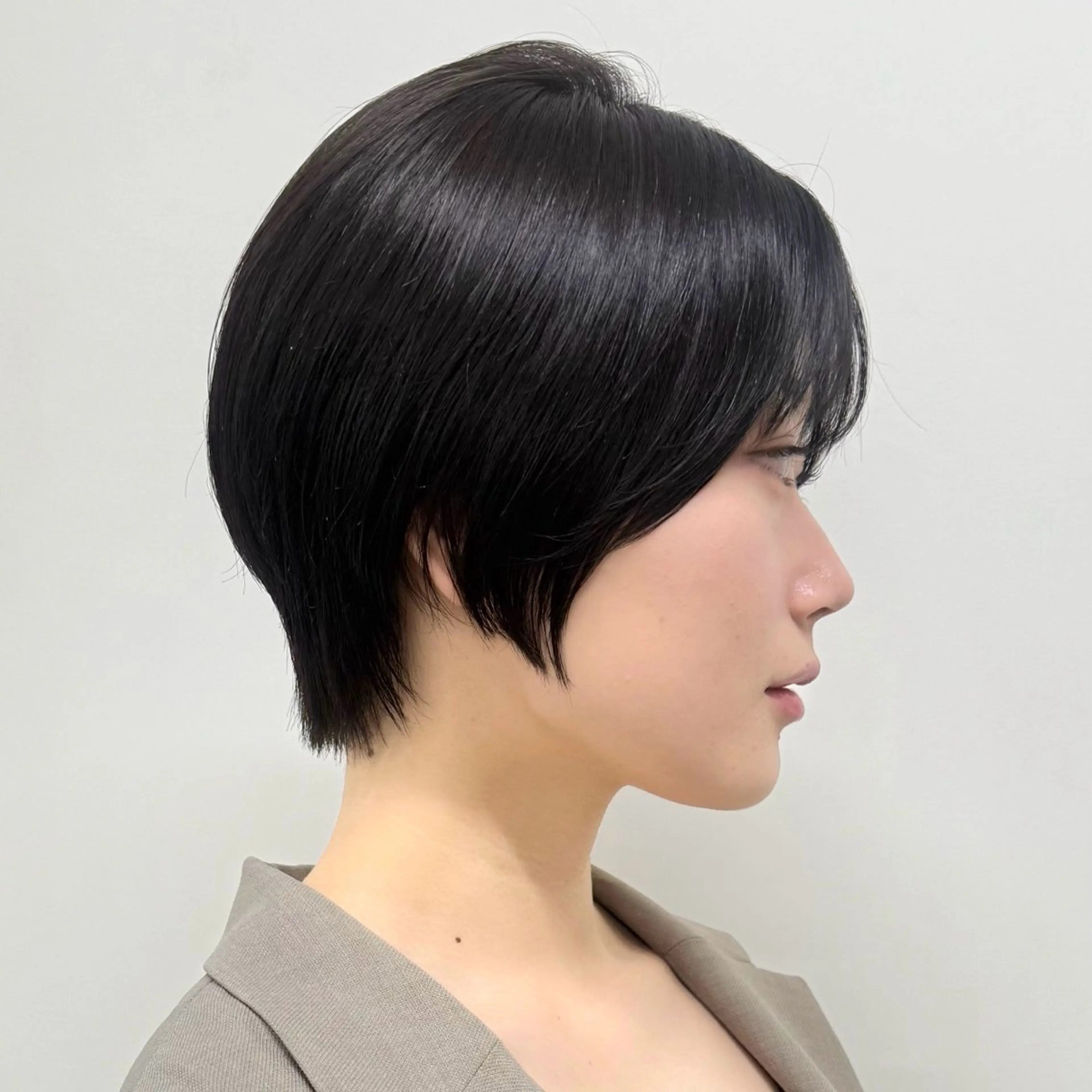 ショート 【ショート/ボブ 丸みショート】深萱のヘアスタイル